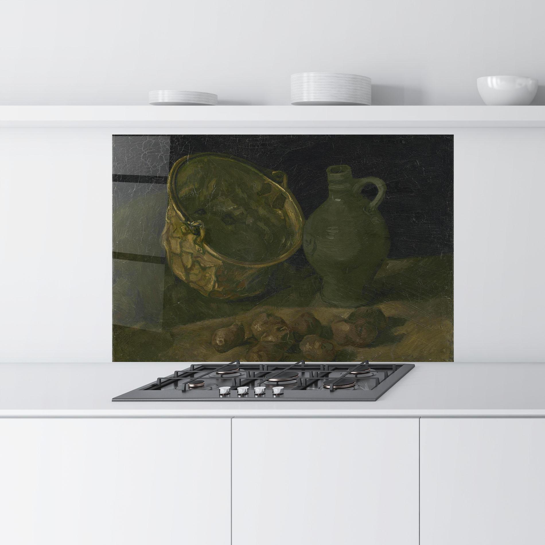 Panou Sticla Bucatarie Met Koperen Ketel mockup 9