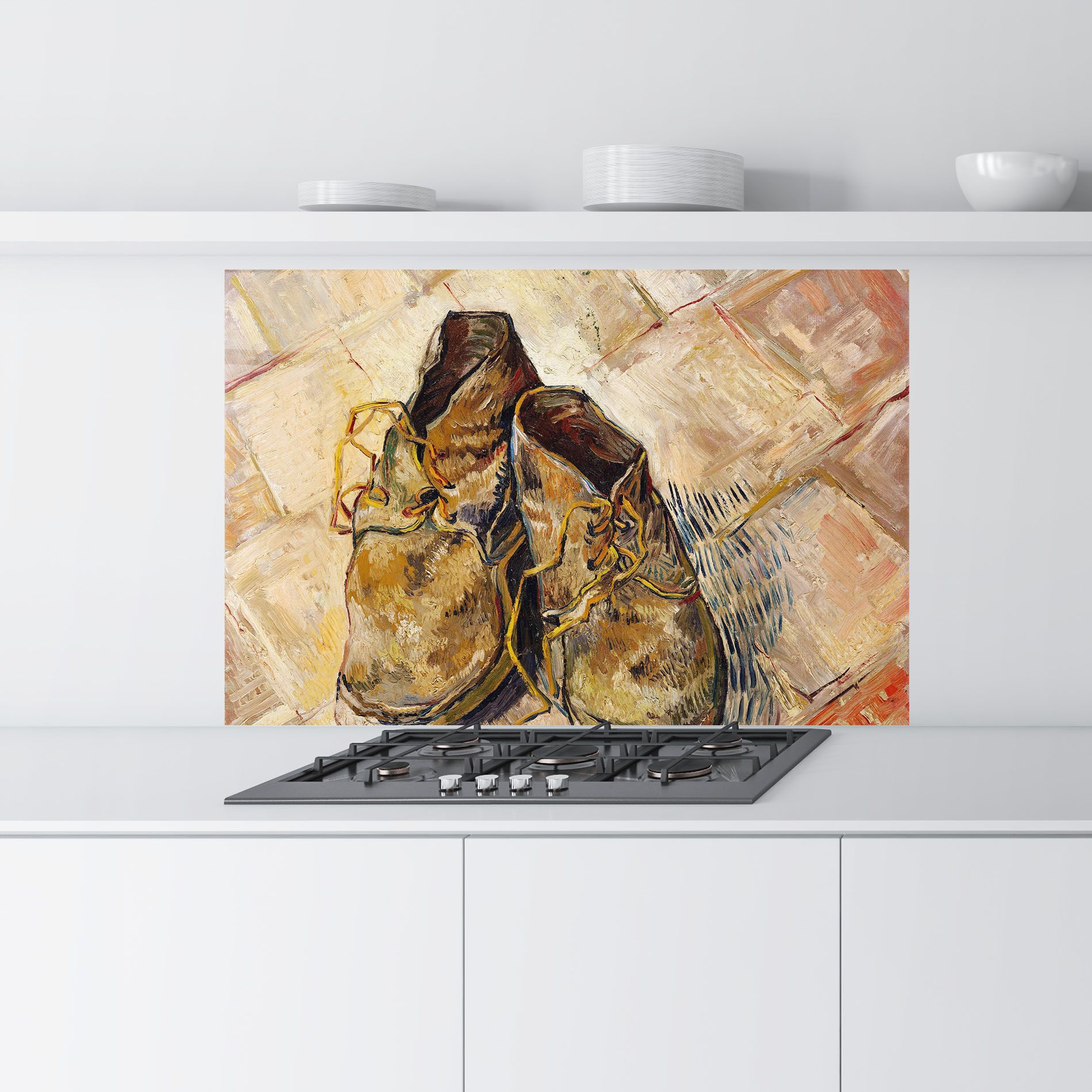 Shoes Van Gogh mockup 9