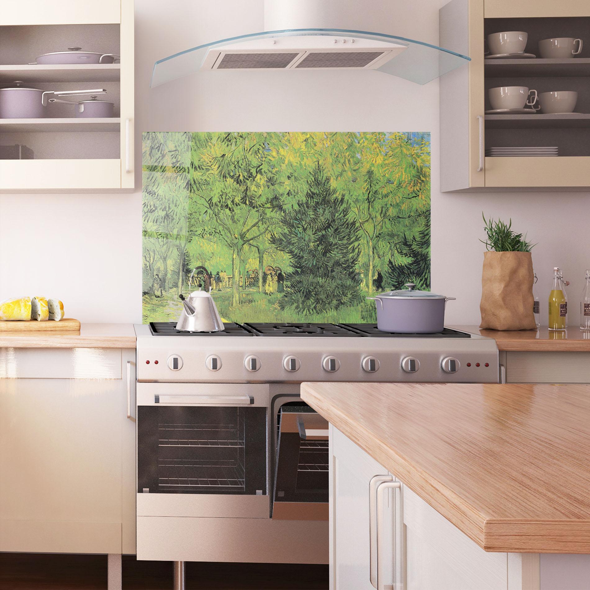 Panou Sticla Bucatarie Park Of Arles mockup 1