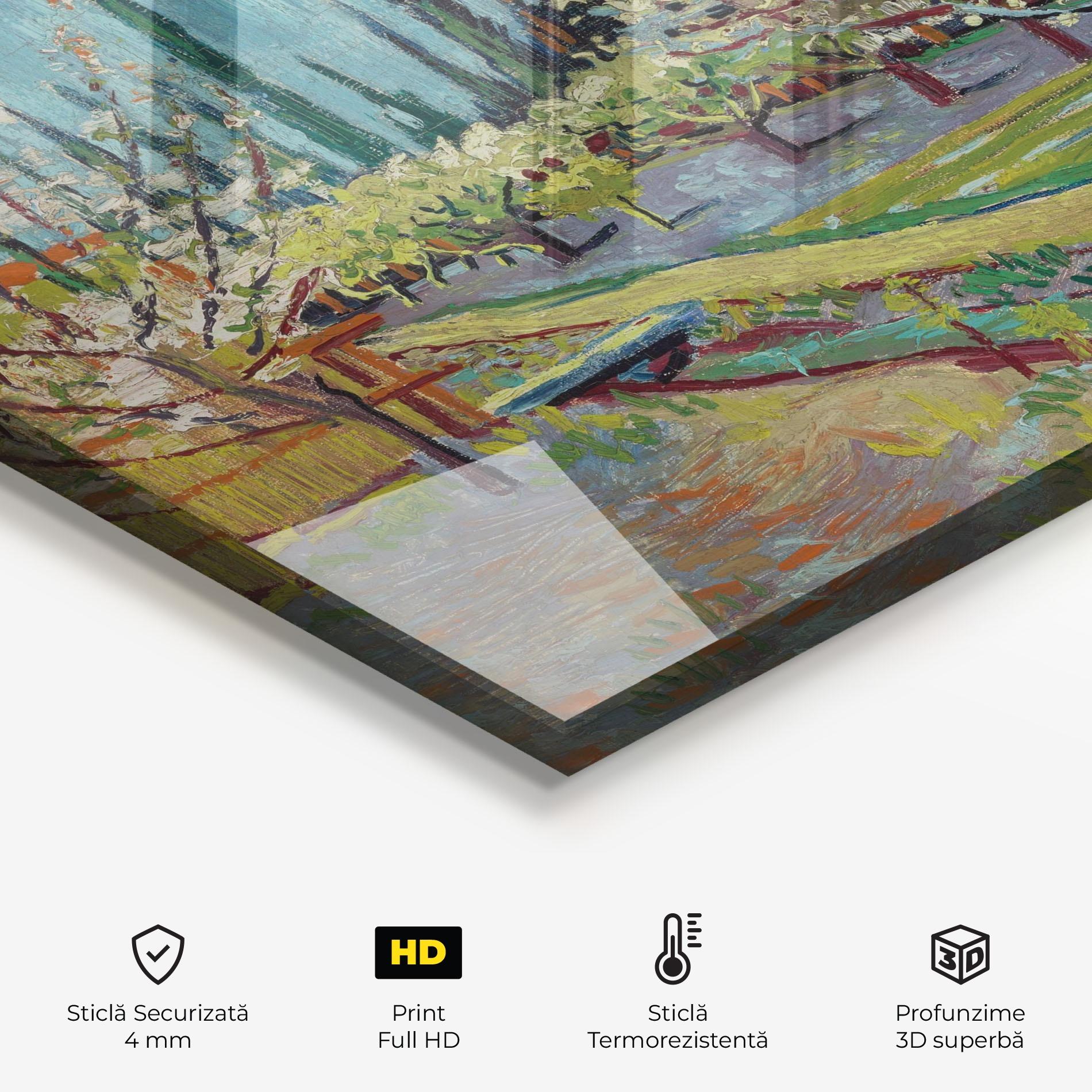 Panou Sticla Bucatarie Orchard Bordered Cypresse mockup 2