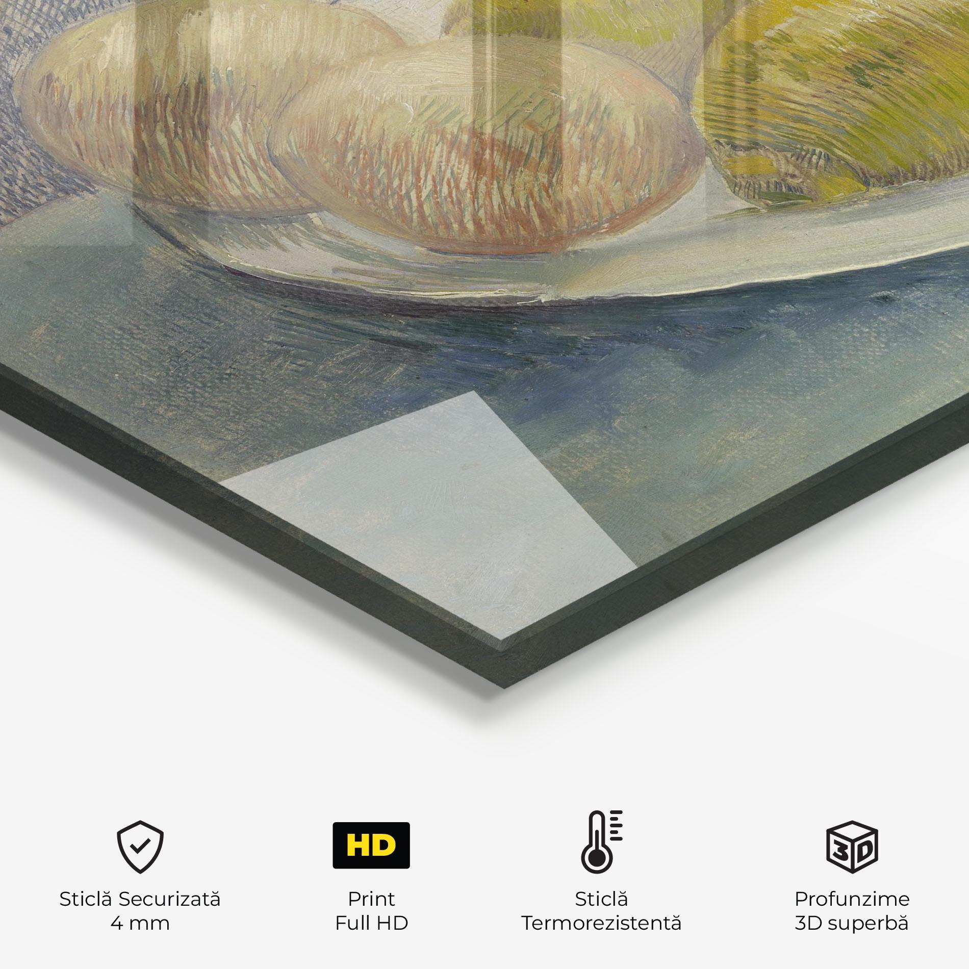 Panou Sticla Bucatarie Schotel Met Citrusvruchten mockup 2