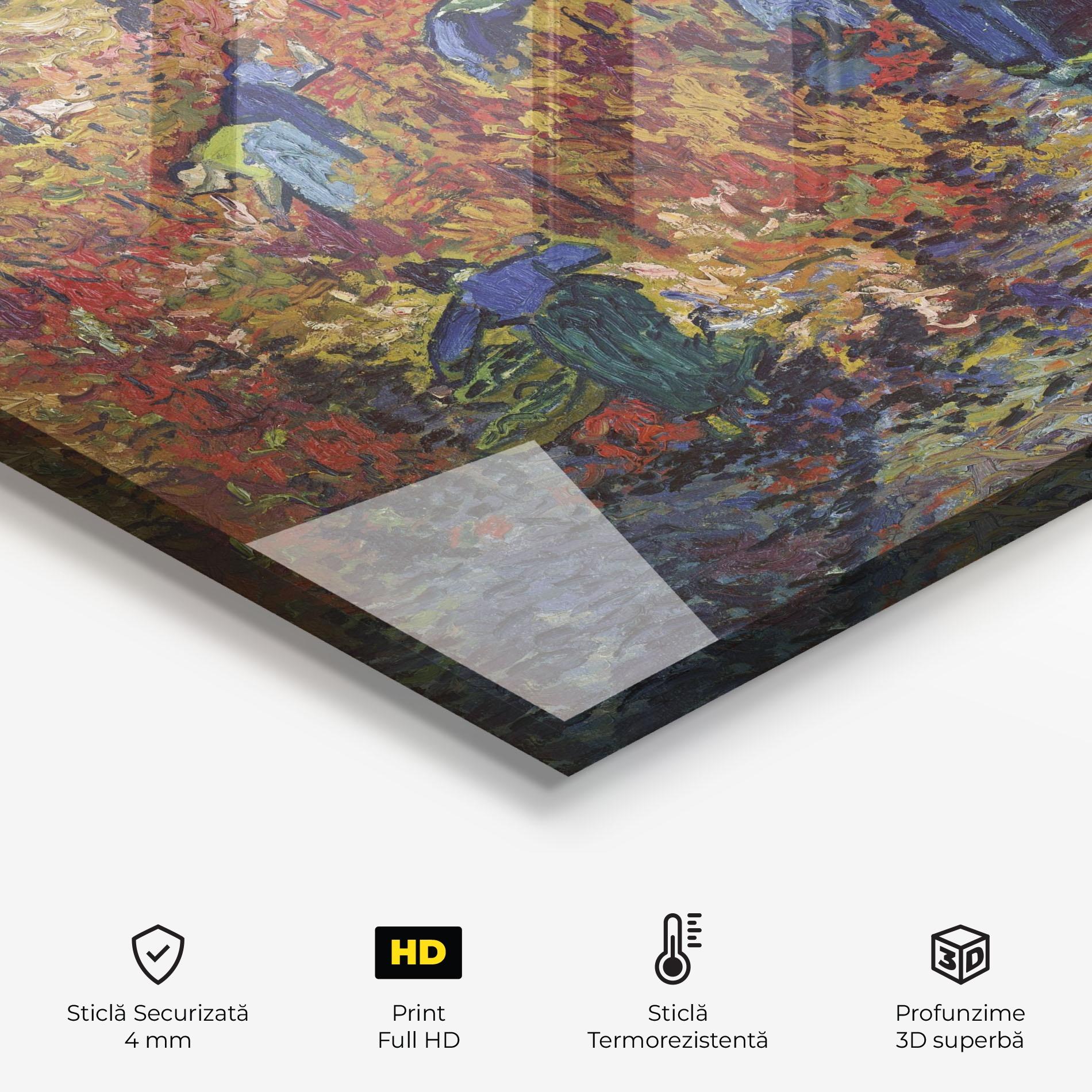 Panou Sticla Bucatarie The Red Vineyard mockup 2