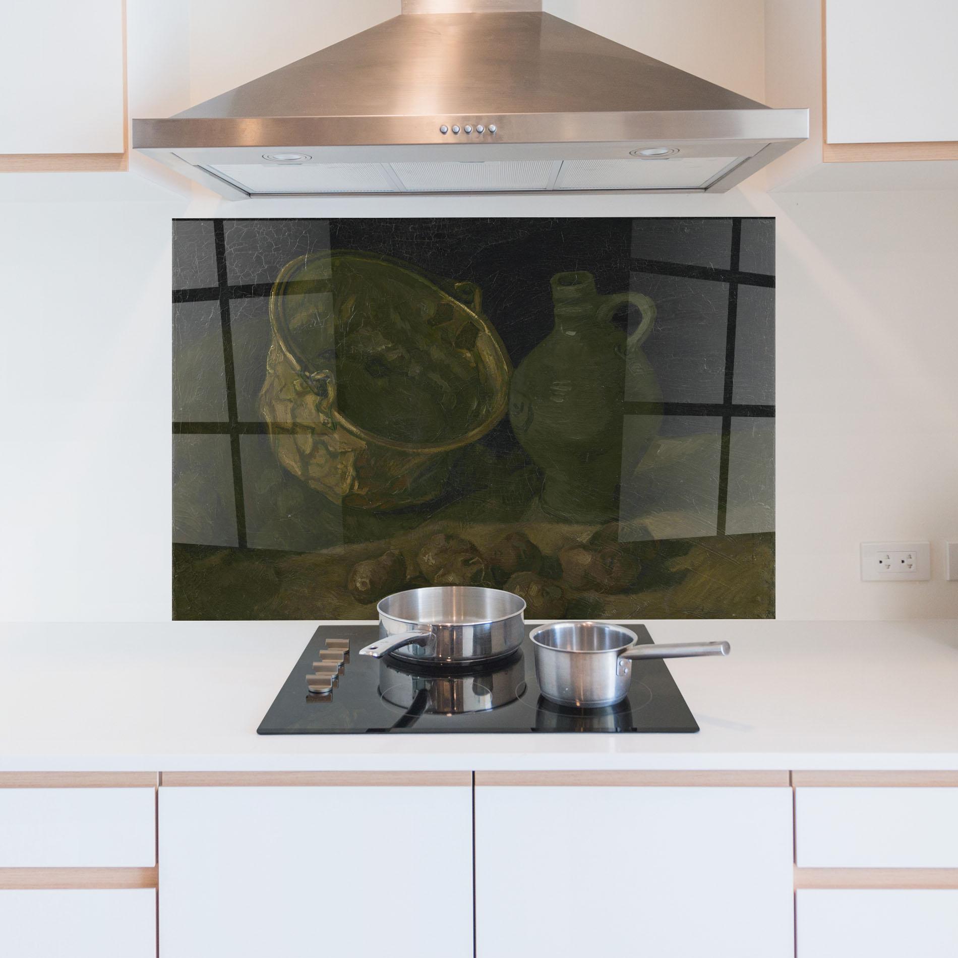 Panou Sticla Bucatarie Met Koperen Ketel mockup 5