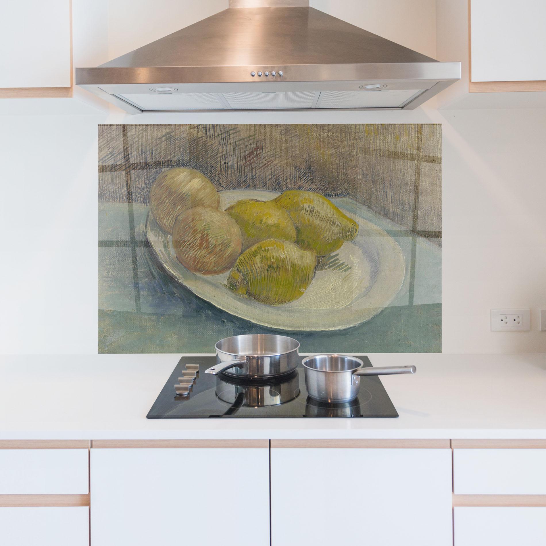 Panou Sticla Bucatarie Schotel Met Citrusvruchten mockup 5