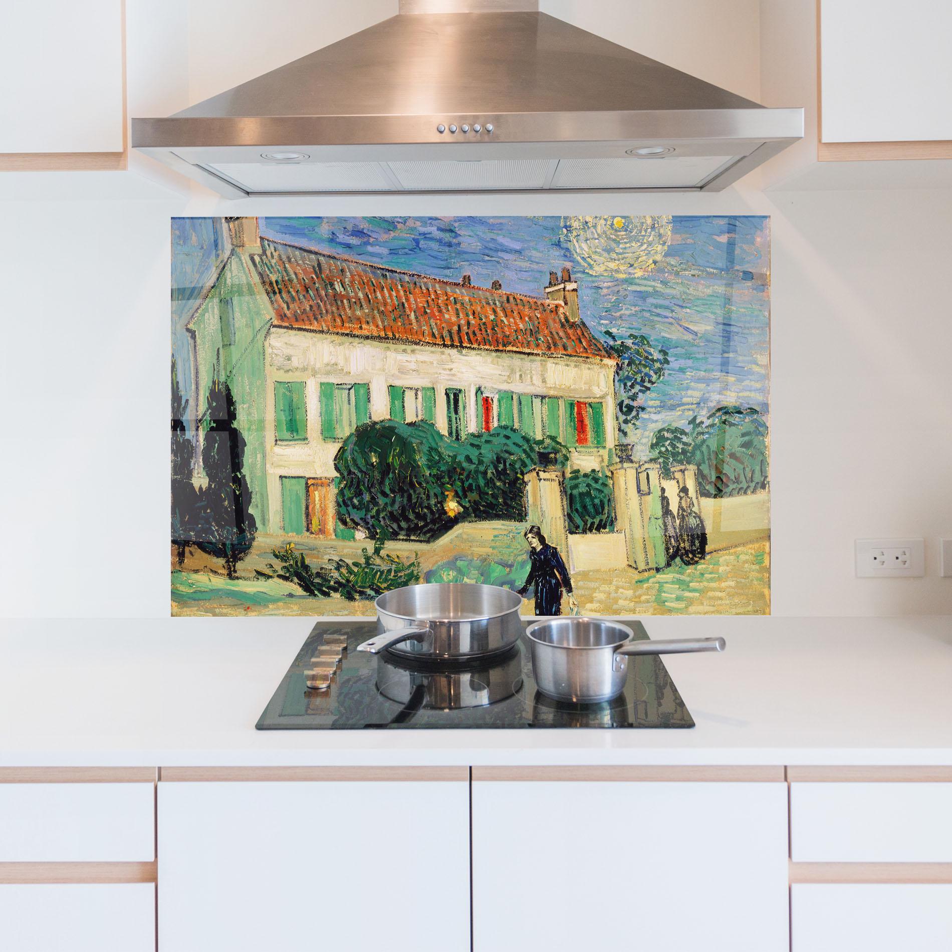 Panou Sticla Bucatarie White House Night mockup 5