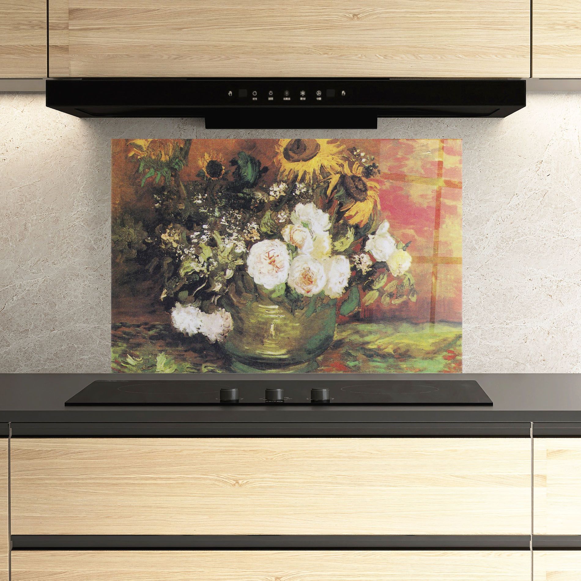 Bowl With Sunflowers mockup 3