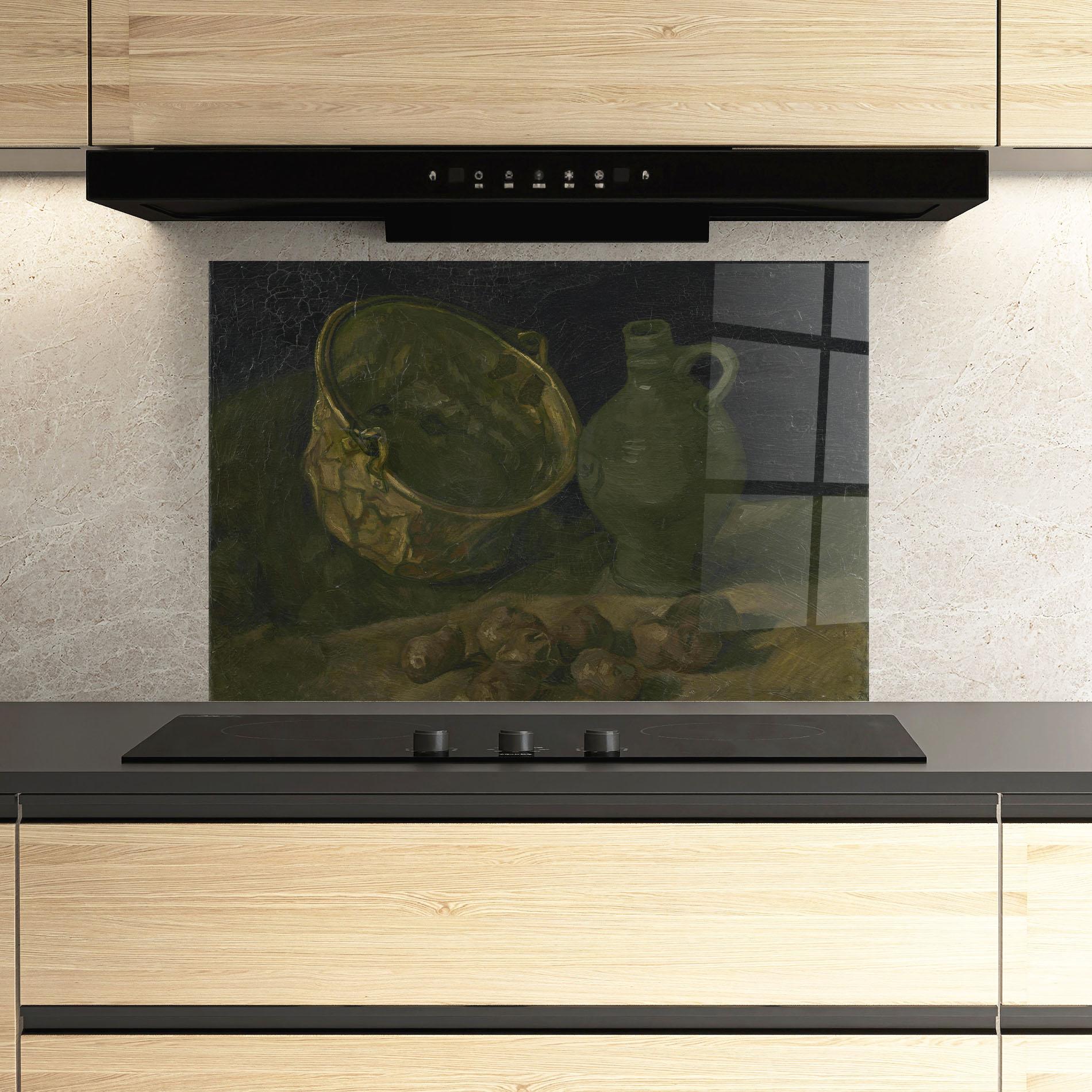 Panou Sticla Bucatarie Met Koperen Ketel mockup 3