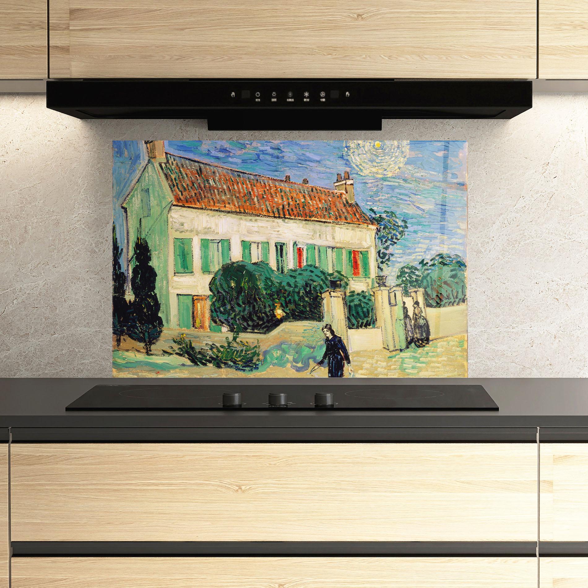 Panou Sticla Bucatarie White House Night mockup 3