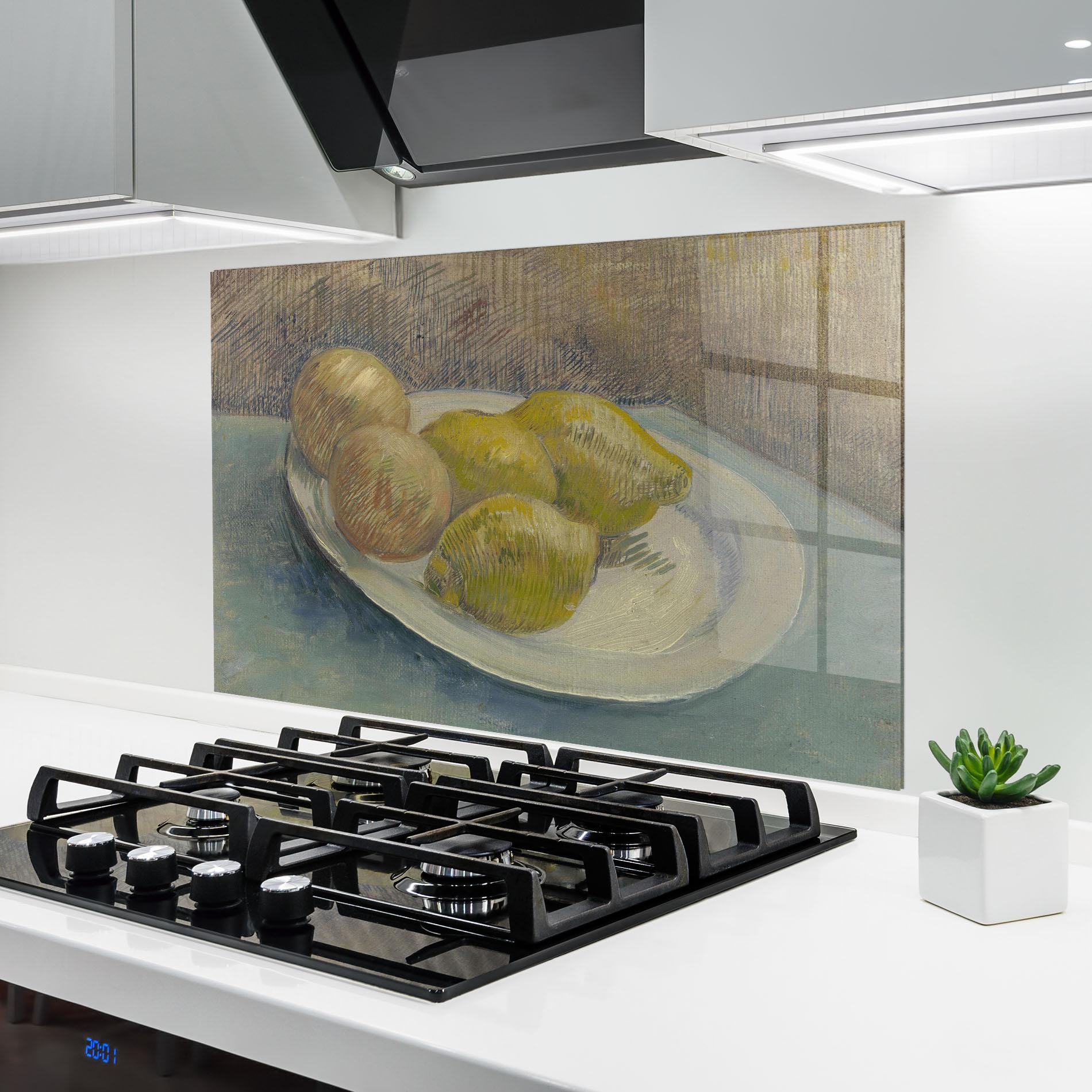 Panou Sticla Bucatarie Schotel Met Citrusvruchten mockup 6