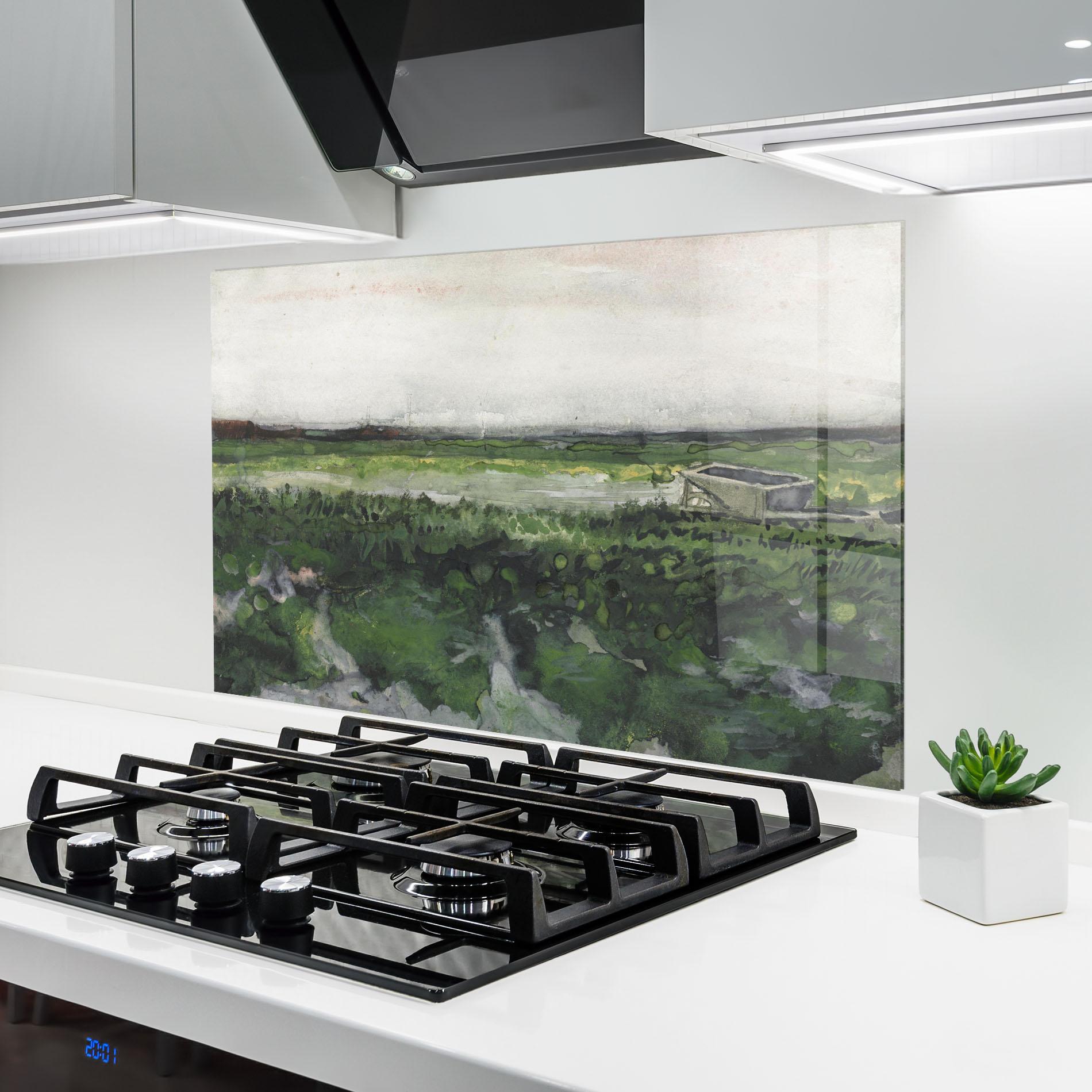 Panou Sticla Bucatarie Wheelbarrow mockup 6