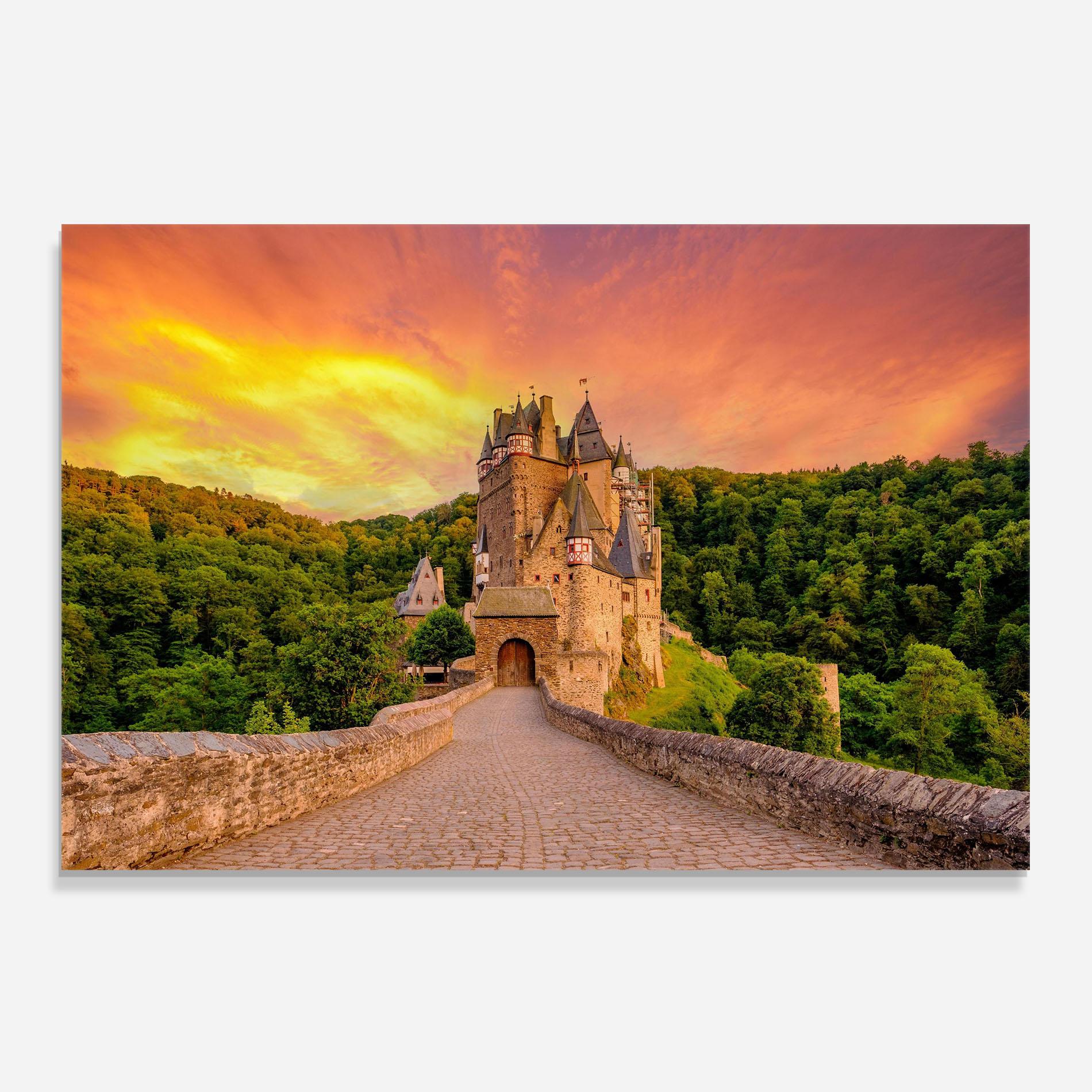 Panou Sticla Bucatarie Burg Eltz Castle mockup 0