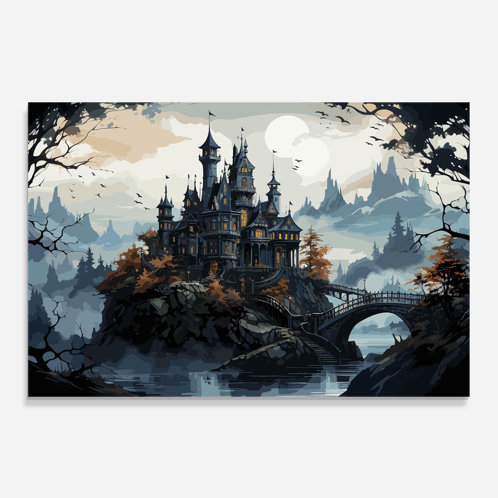 Panou Sticla Bucatarie Grey Big Castle mockup 0