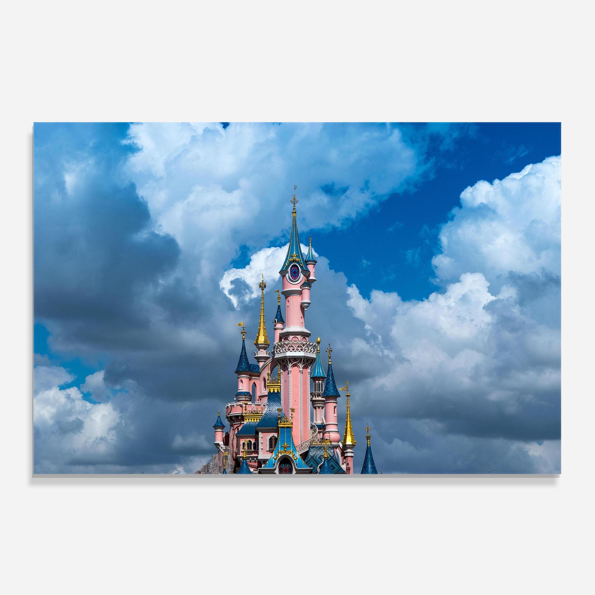 Panou Sticla Bucatarie Paris Castle mockup 0