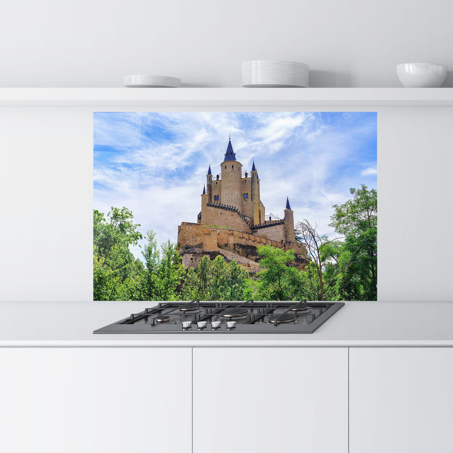 Panou Sticla Bucatarie Castle Alcazar mockup 9