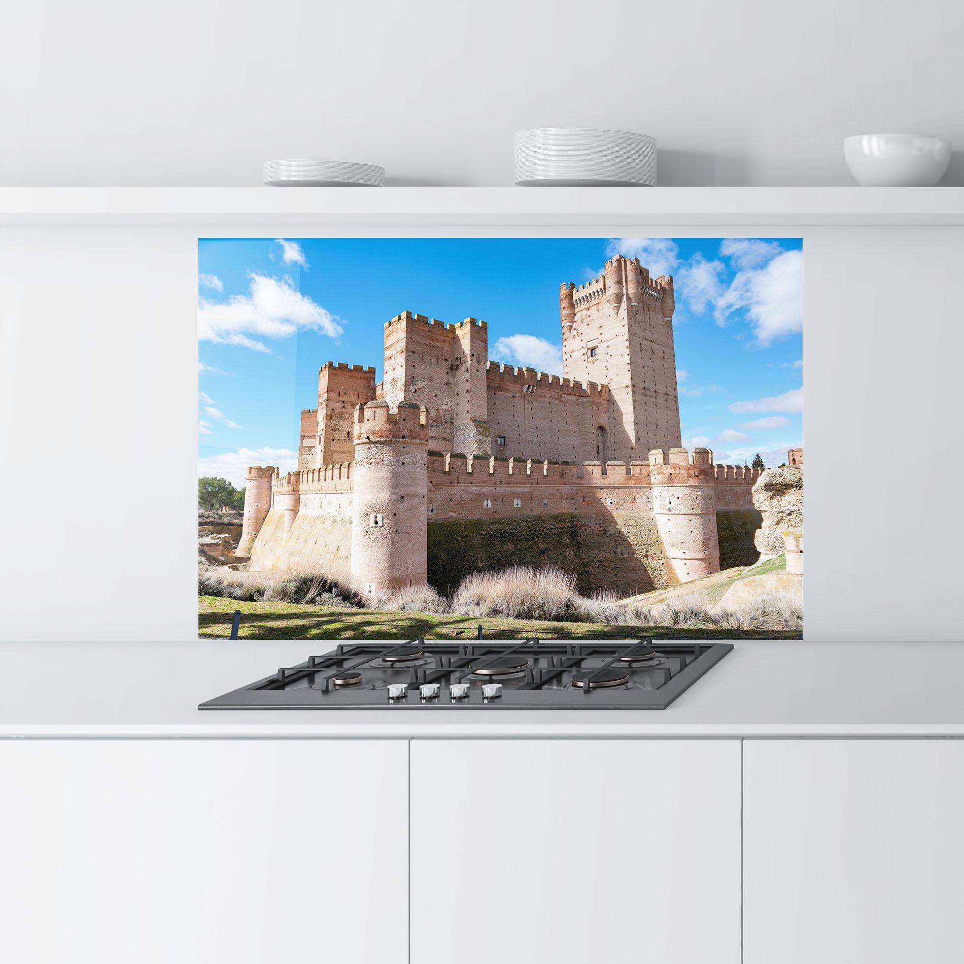 Panou Sticla Bucatarie Castle La Mota mockup 9