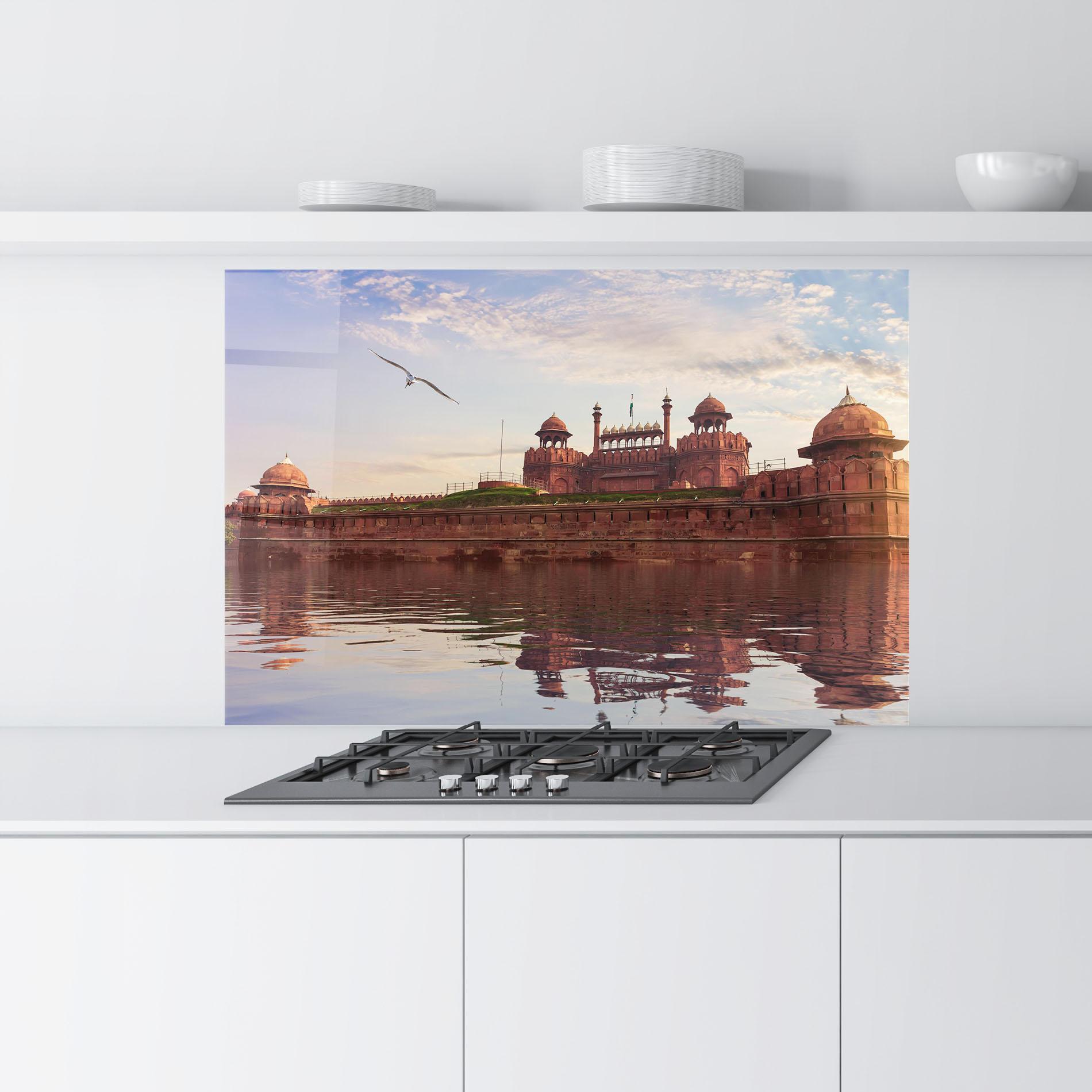 Panou Sticla Bucatarie Delhi India mockup 9