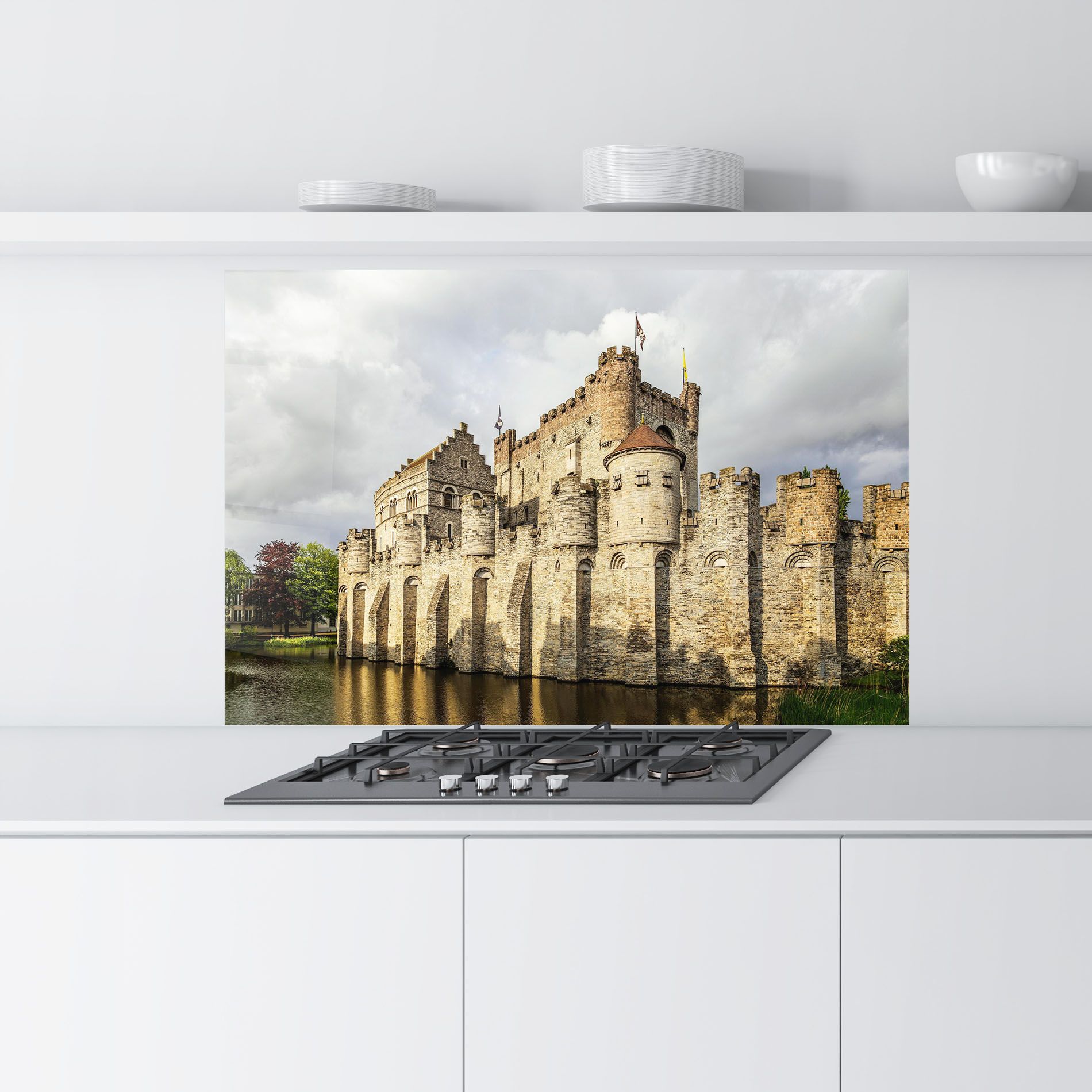 Medieval Castle Belgium mockup 9
