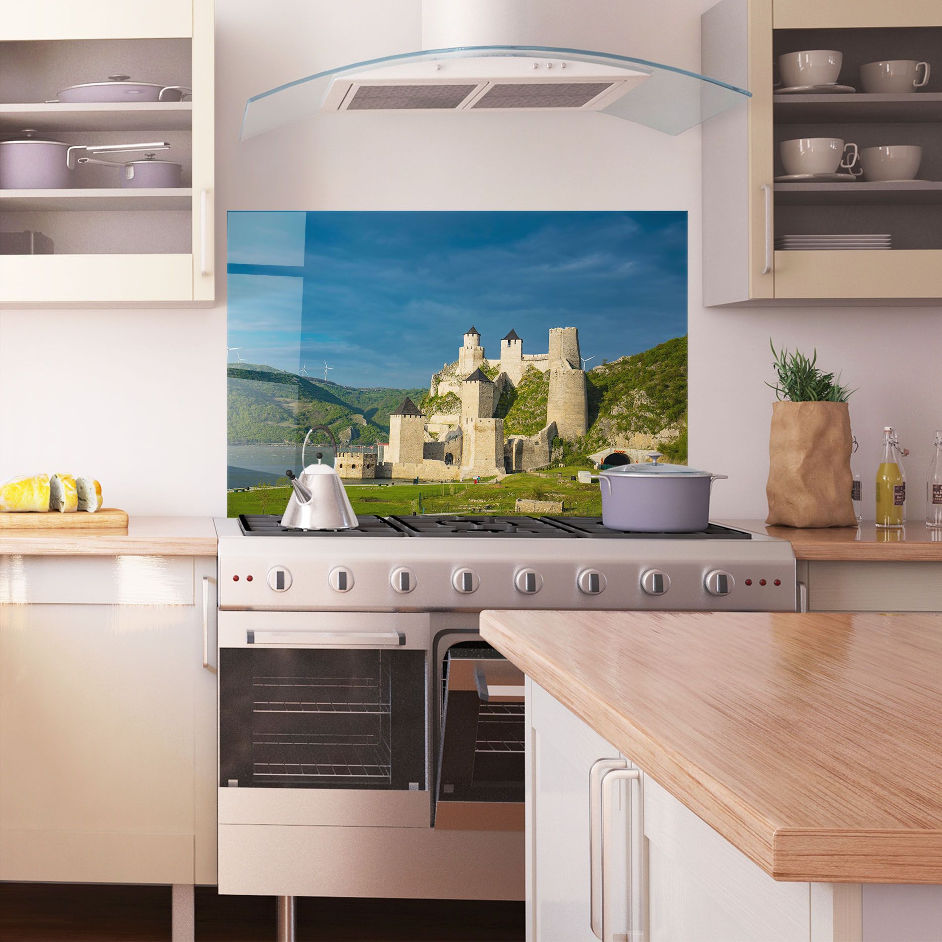 Medieval Golubac  Serbia mockup 1