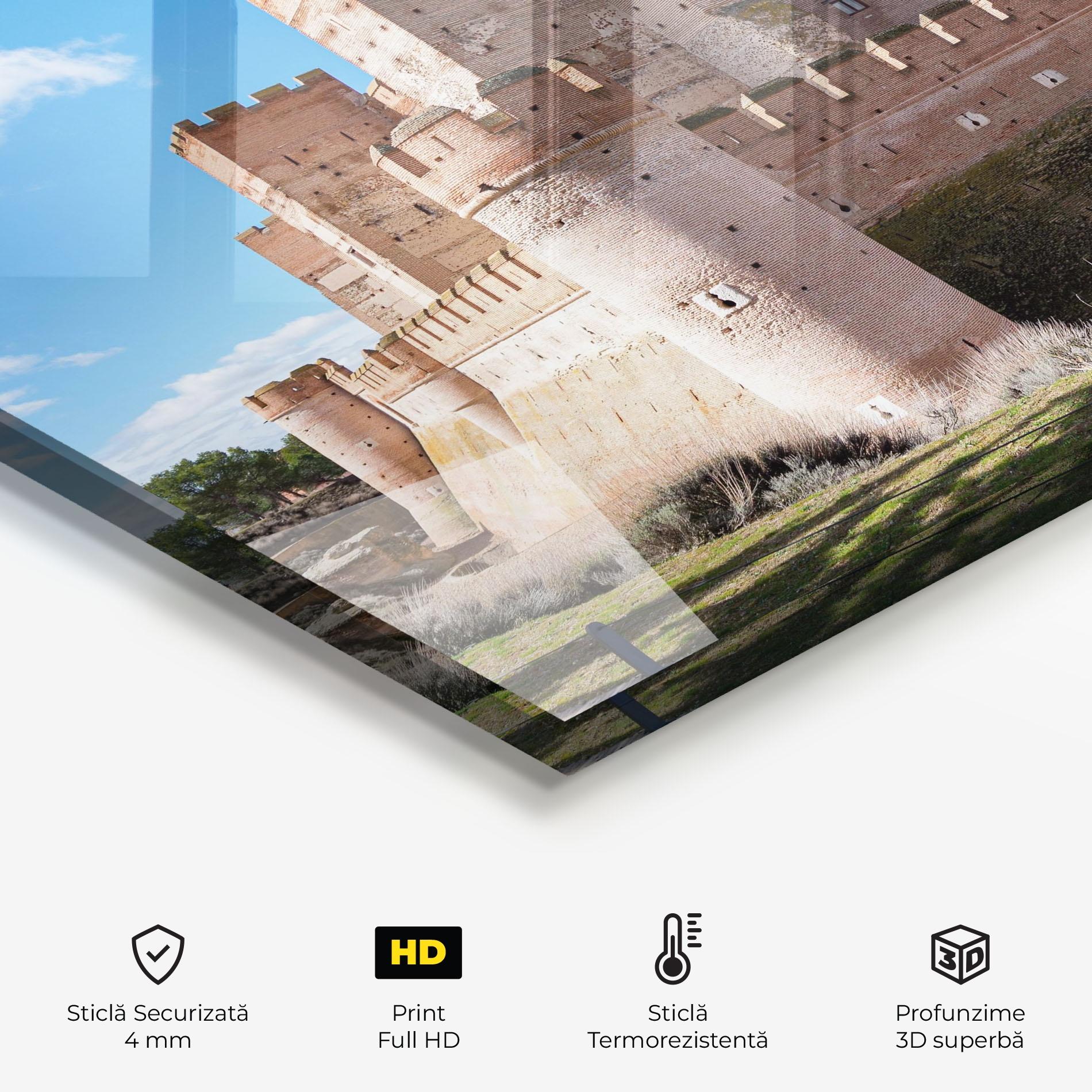 Panou Sticla Bucatarie Castle La Mota mockup 2