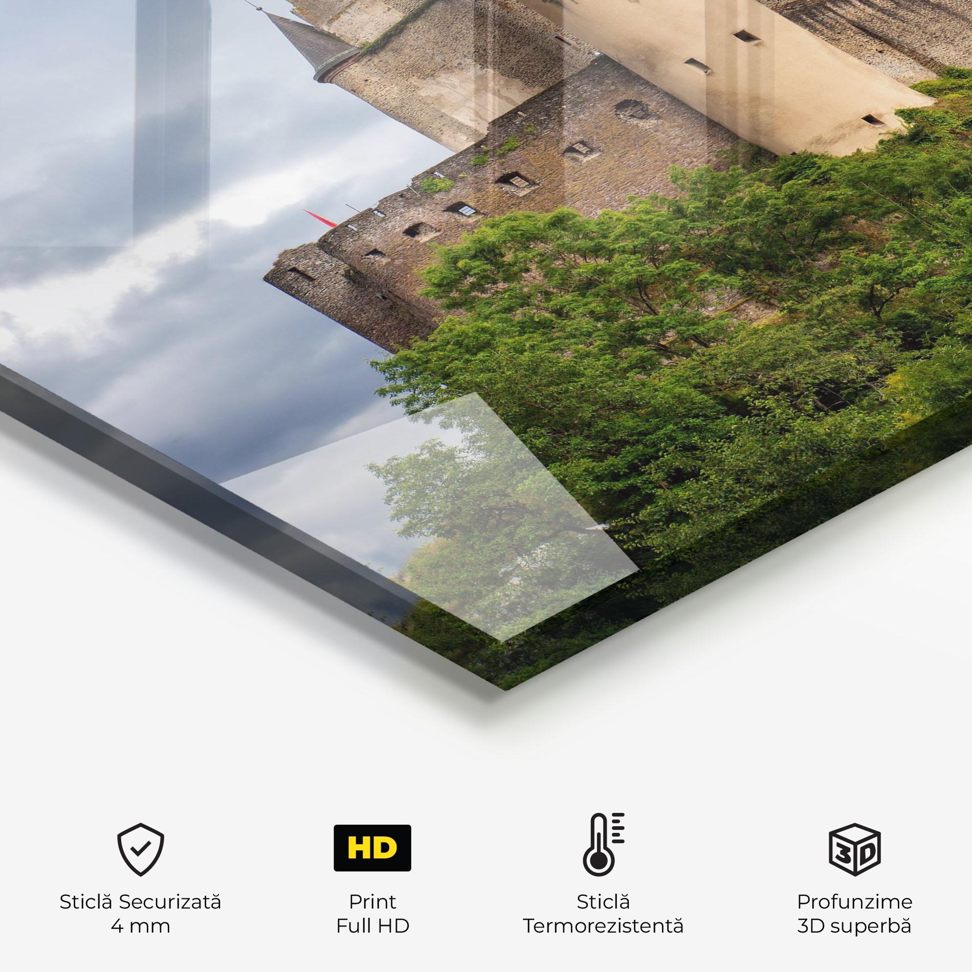 Panou Sticla Bucatarie Castle Vianden mockup 2