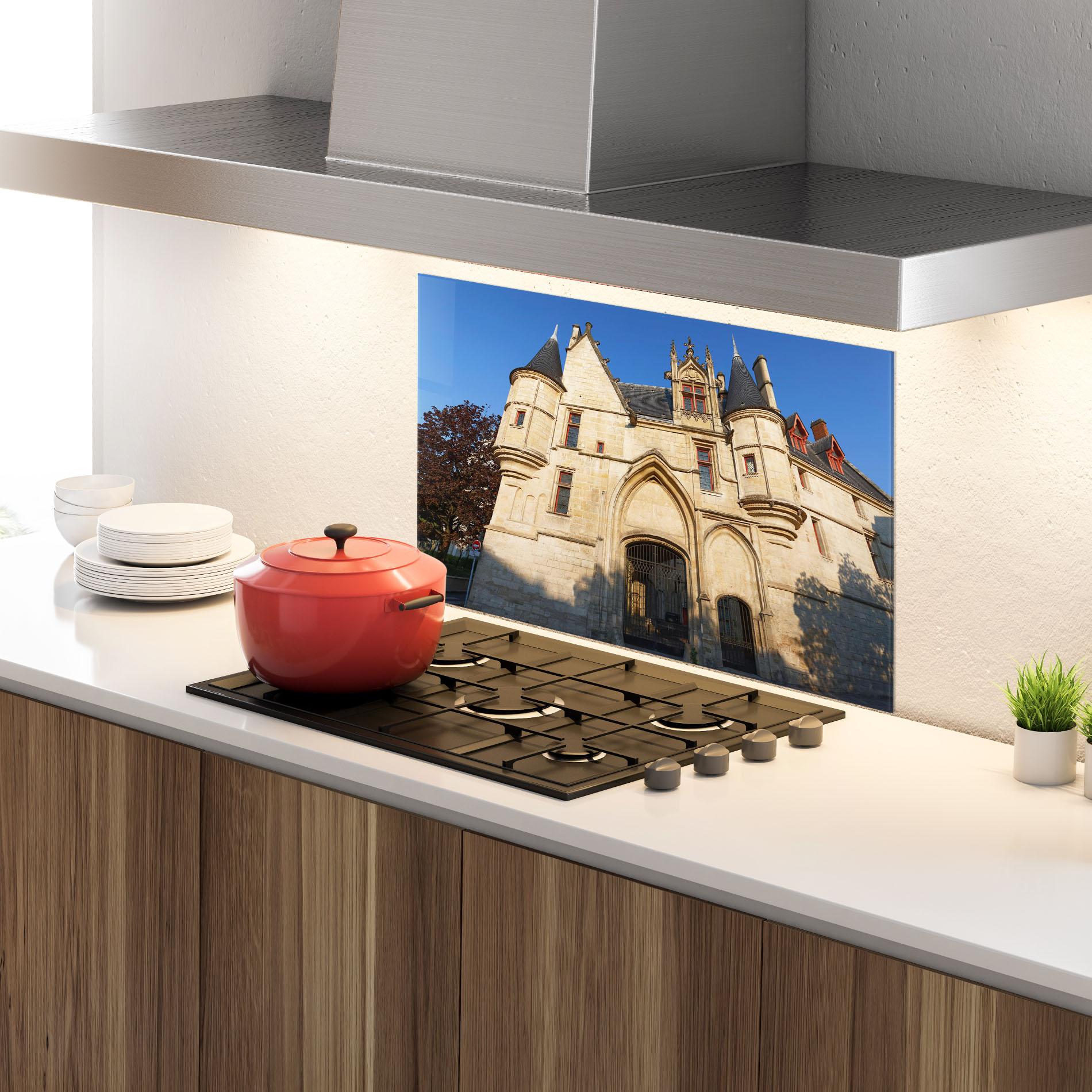 Panou Sticla Bucatarie Fortress France mockup 4