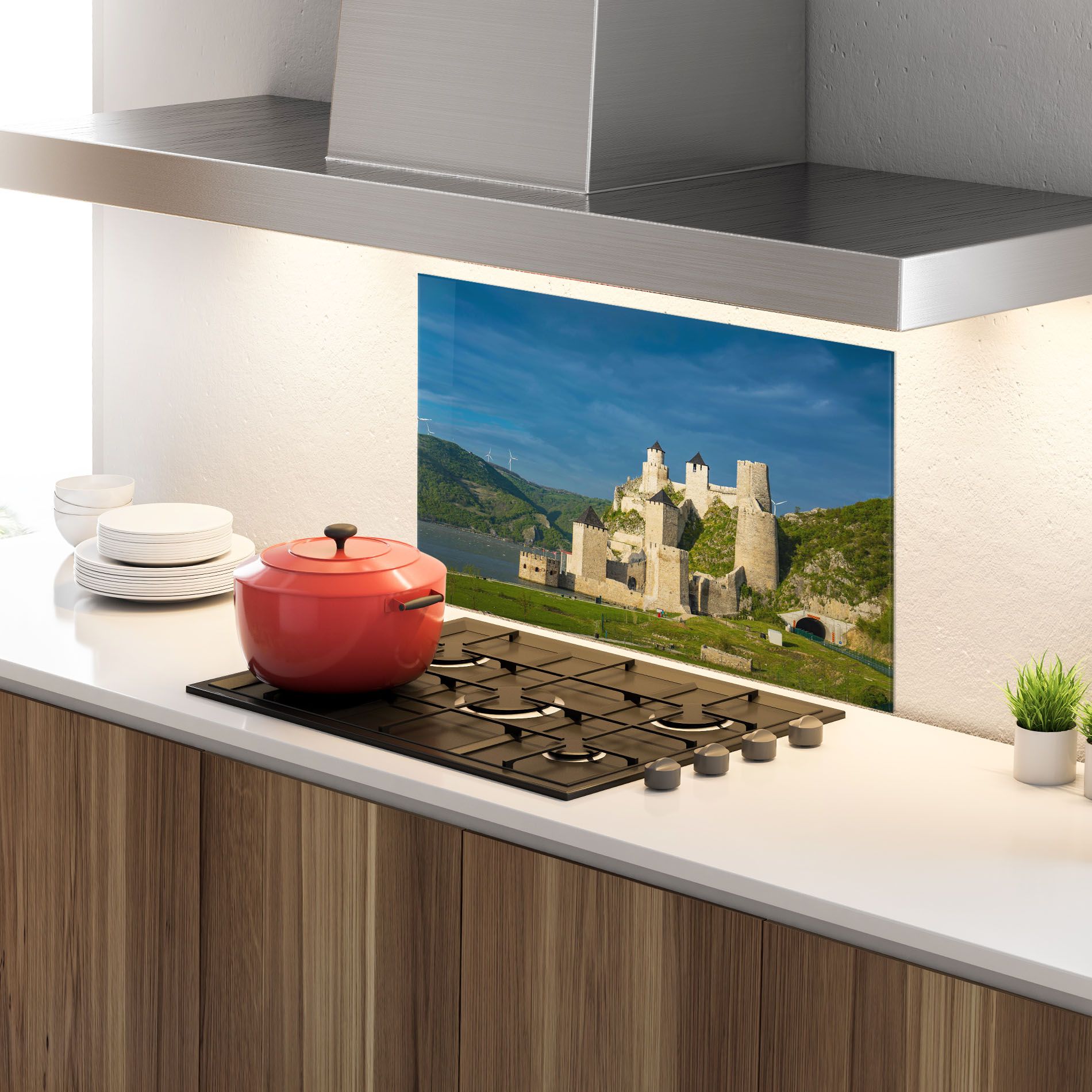 Medieval Golubac  Serbia mockup 4