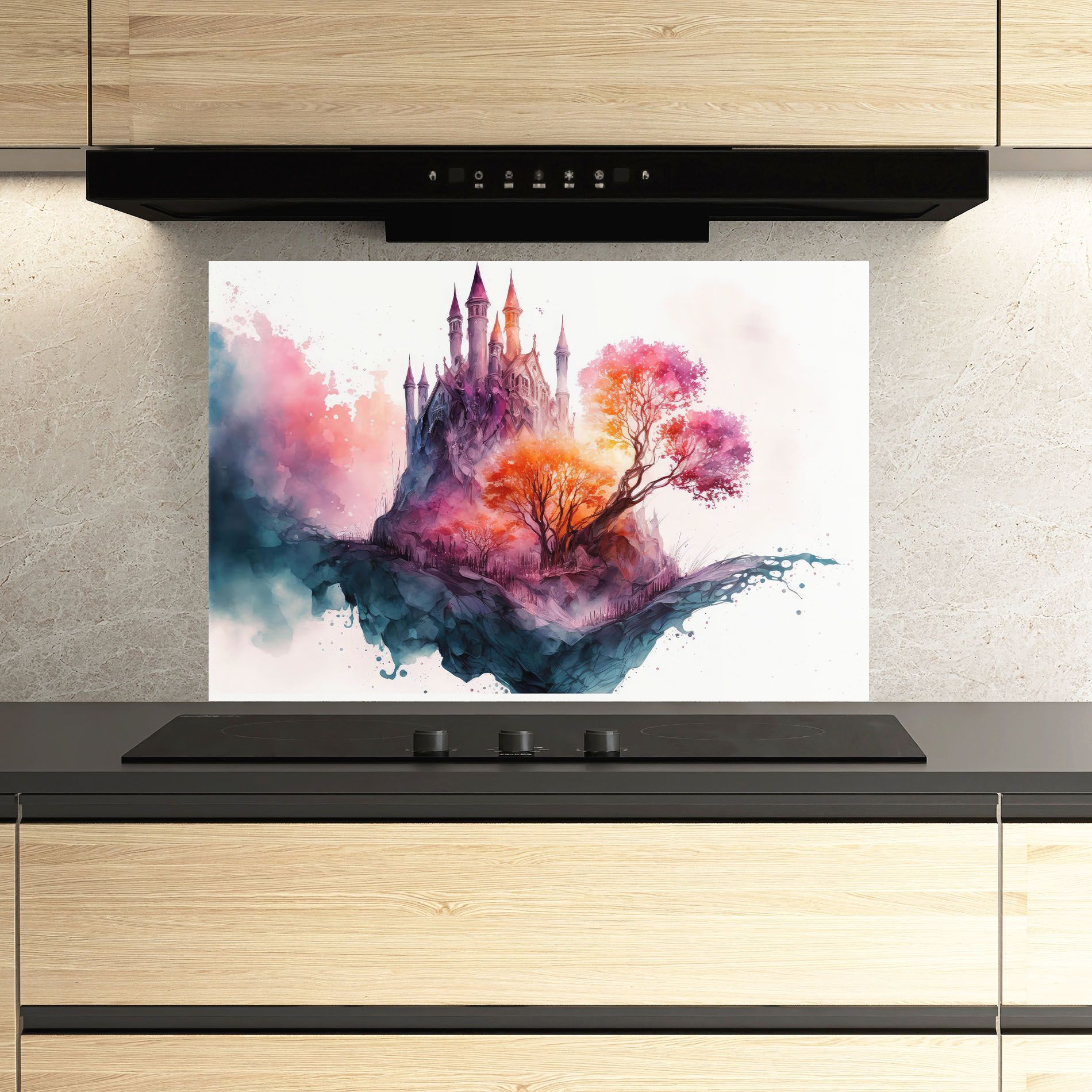 Colorful Castle mockup 3