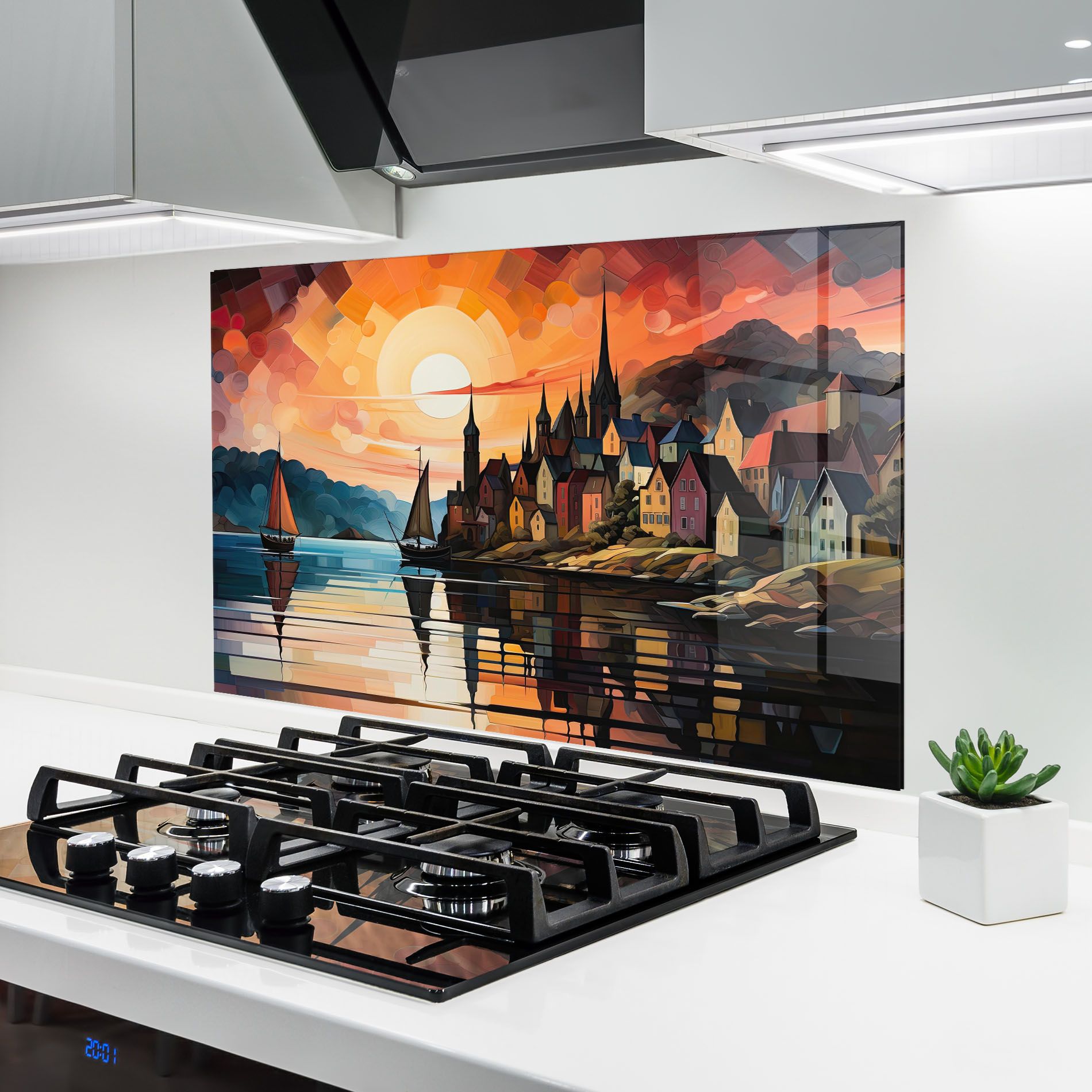 Castle Painting mockup 6