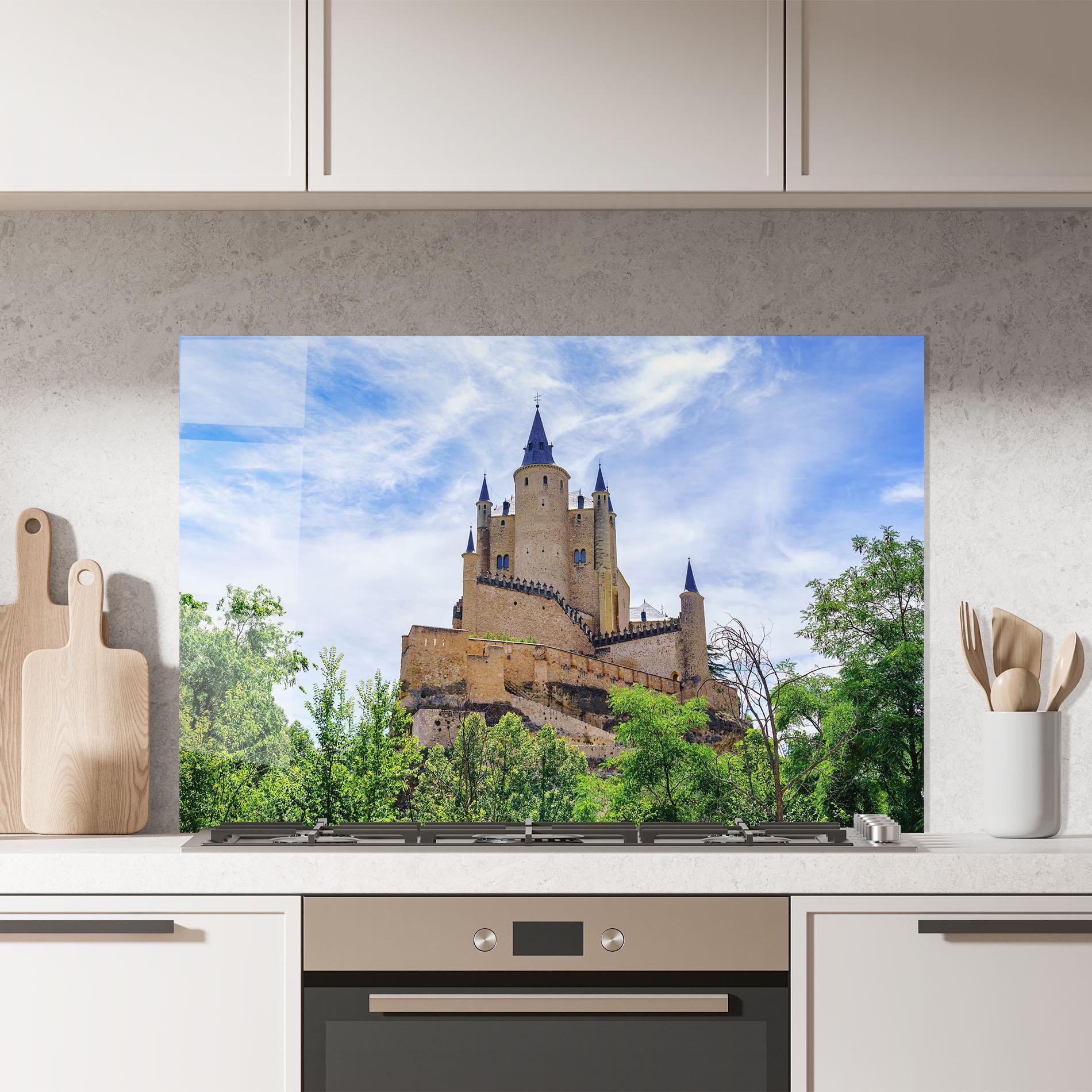 Panou Sticla Bucatarie Castle Alcazar mockup 7