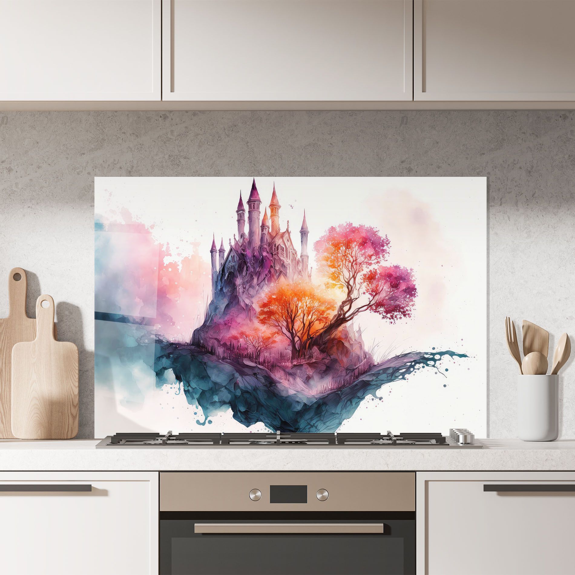 Colorful Castle mockup 7