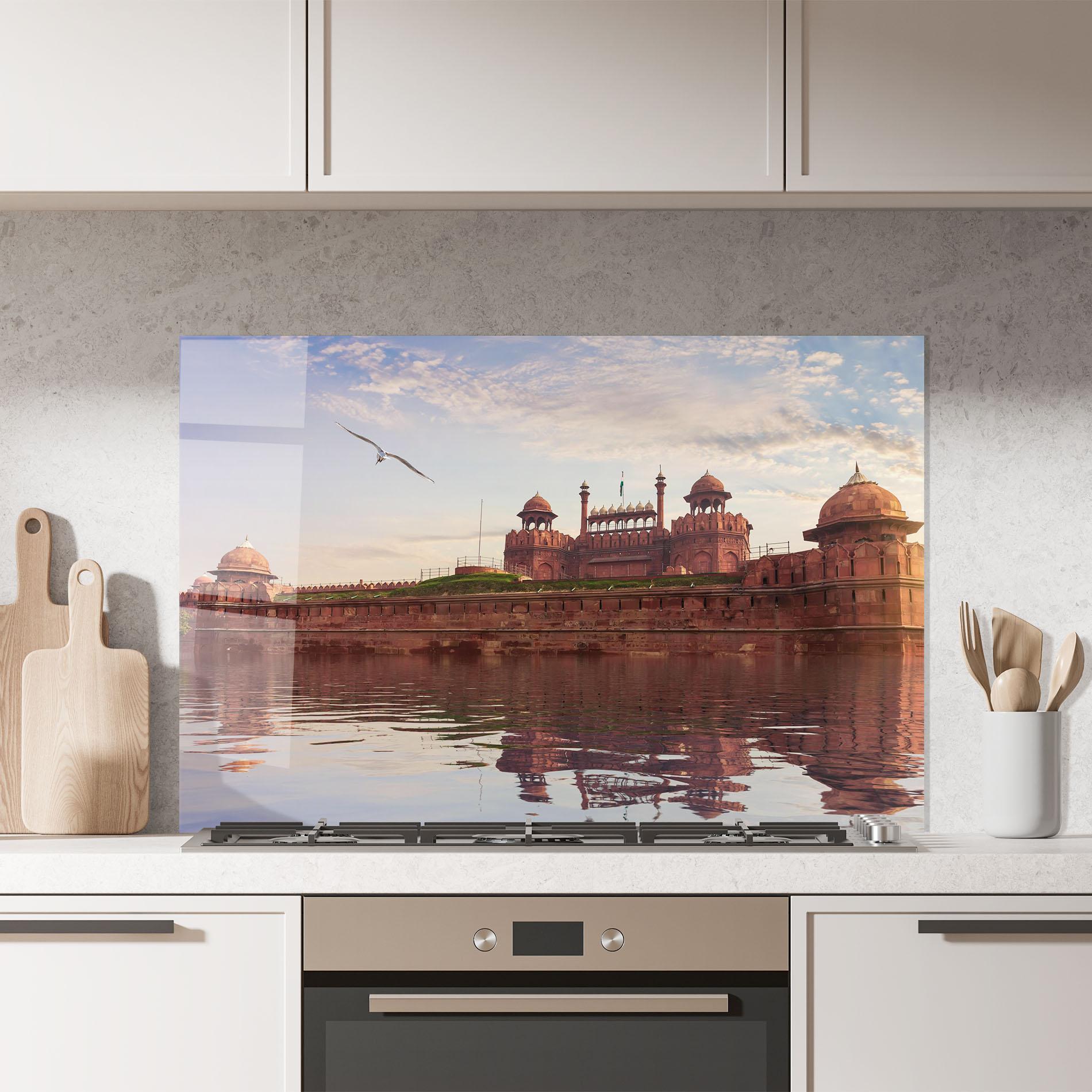 Panou Sticla Bucatarie Delhi India mockup 7