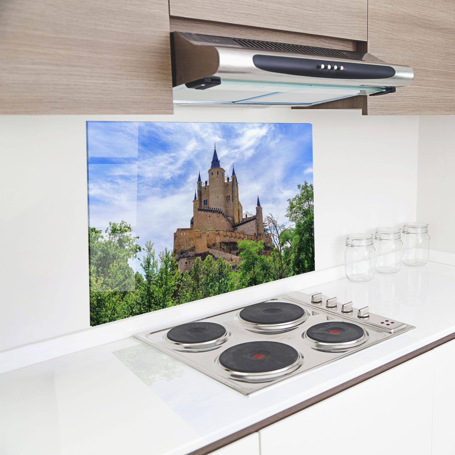 Panou Sticla Bucatarie Castle Alcazar mockup 8