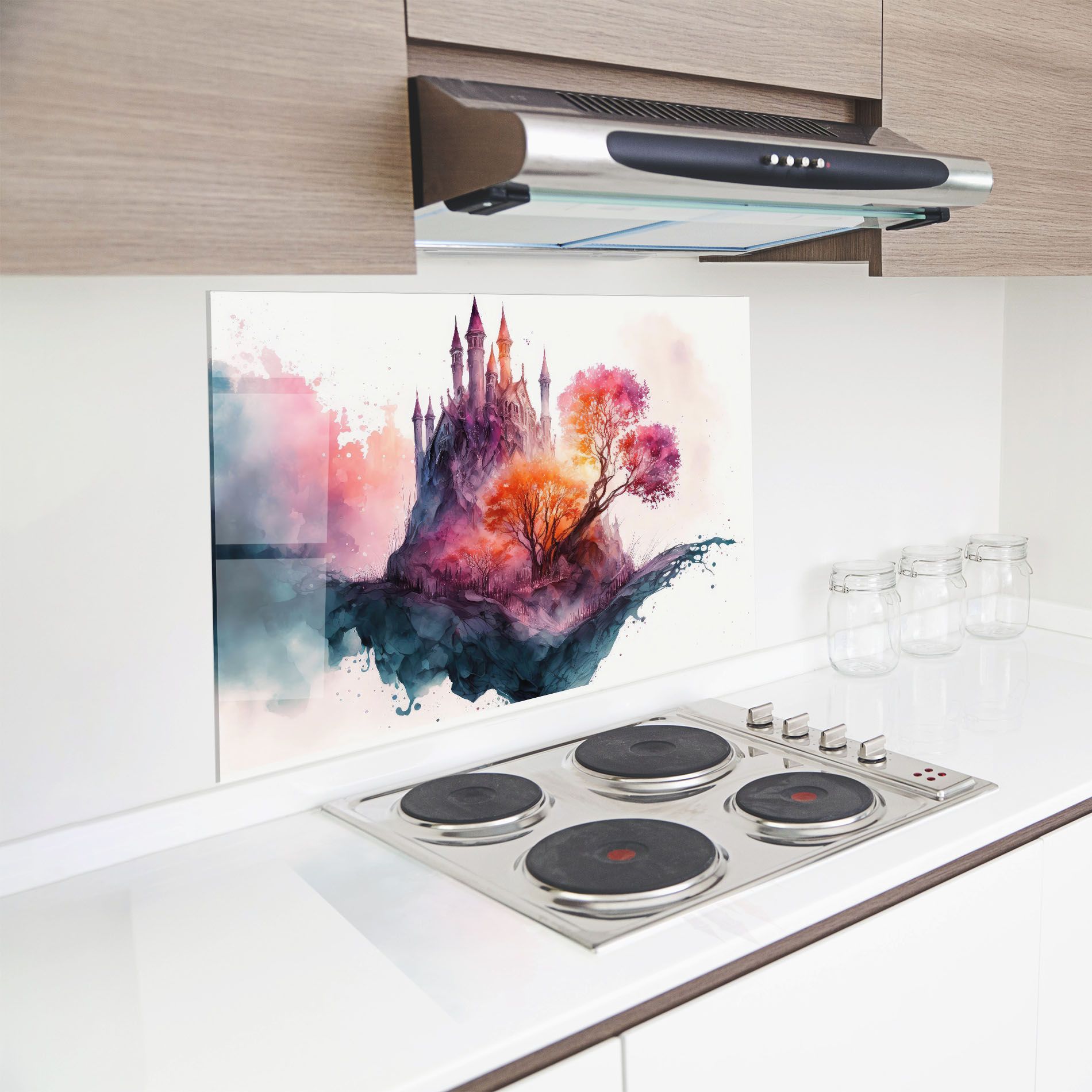 Colorful Castle mockup 8