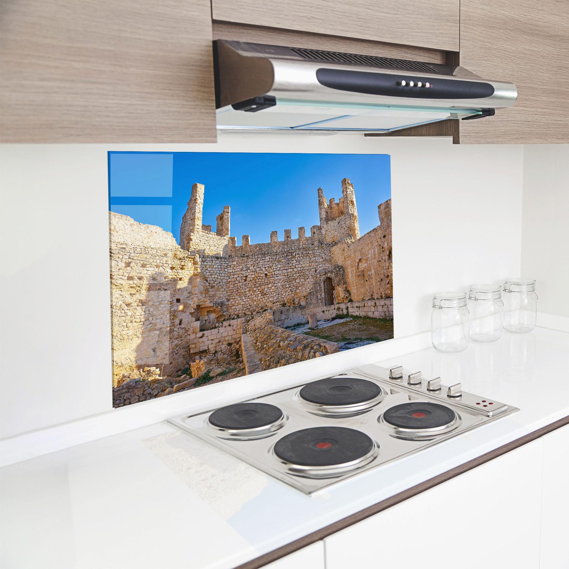 Panou Sticla Bucatarie Xivert Castle Alcala mockup 8