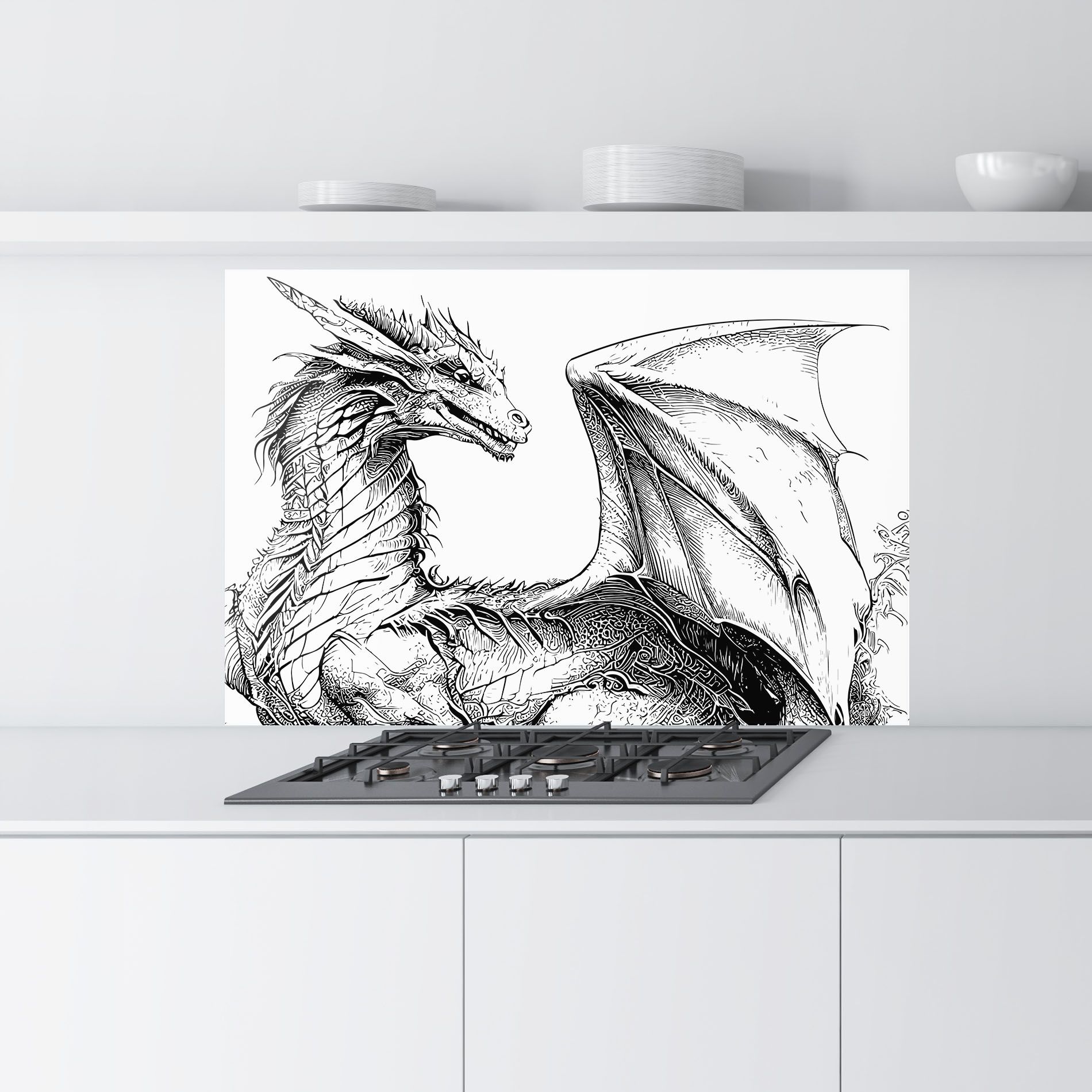 Dragon Sketch mockup 9