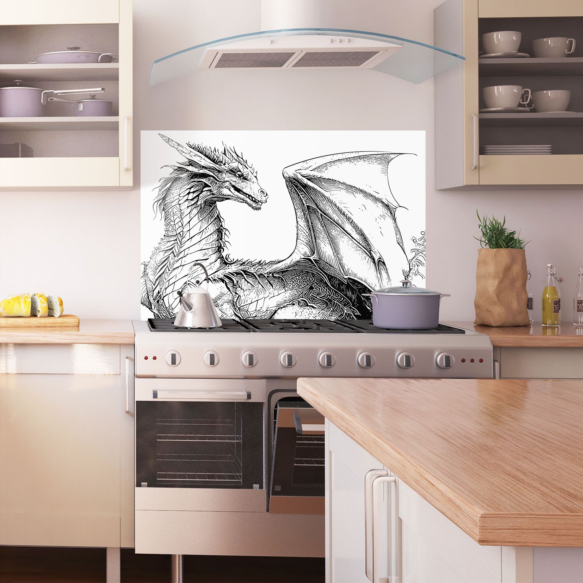 Dragon Sketch mockup 1
