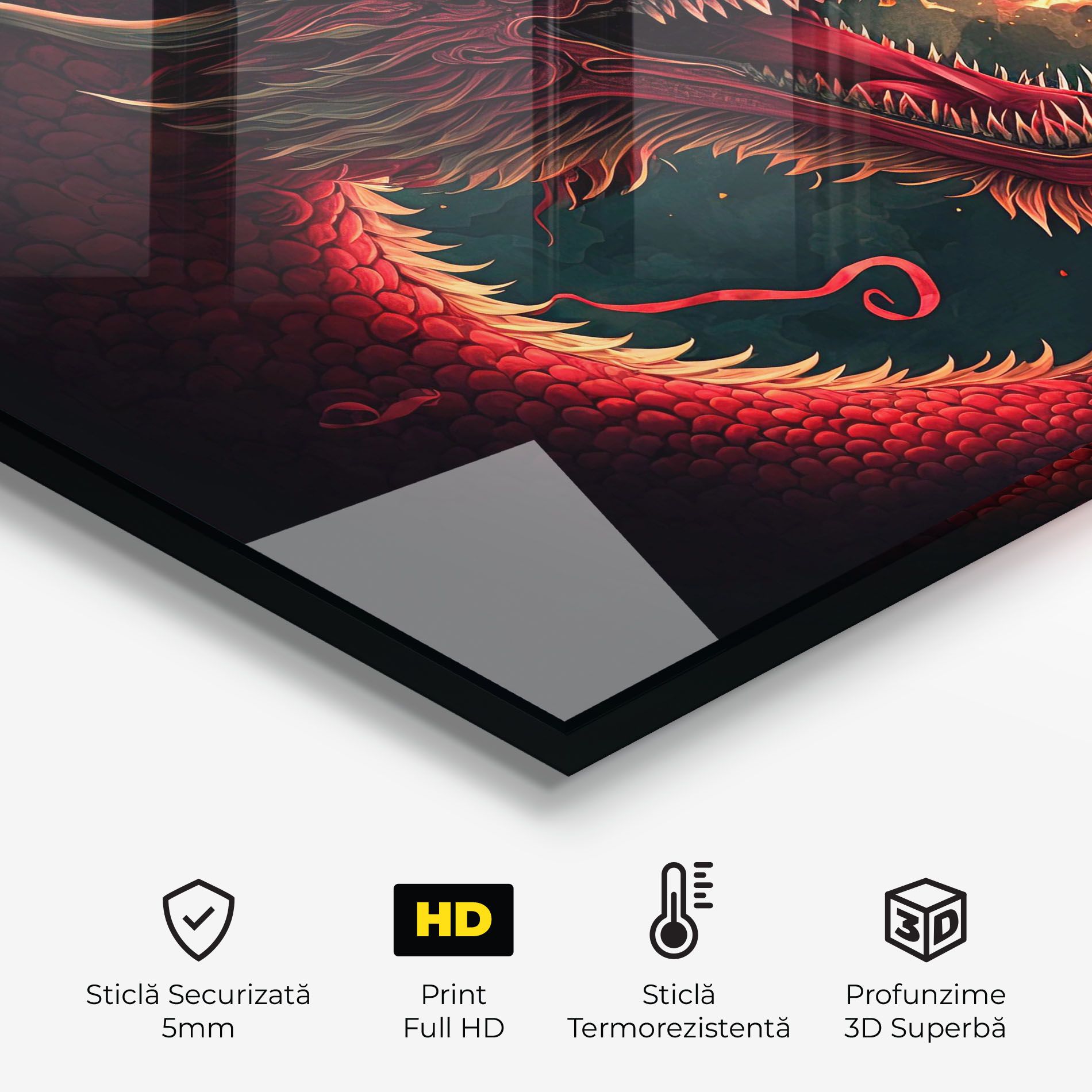Red Fire Dragon mockup 2