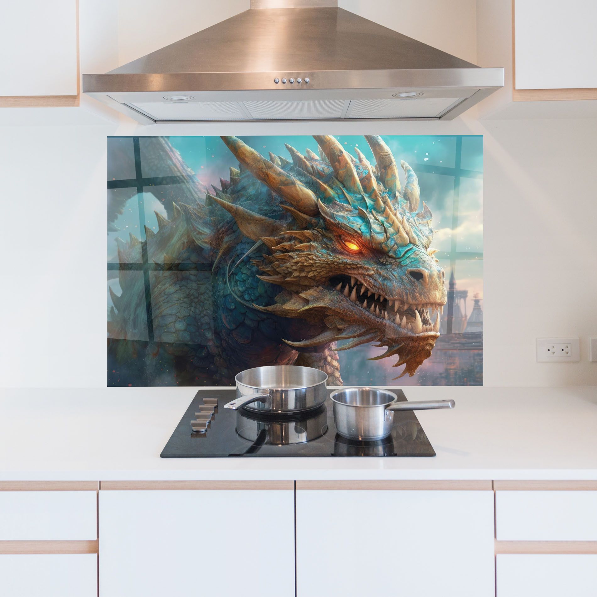 Pretty Blue Dragon mockup 5