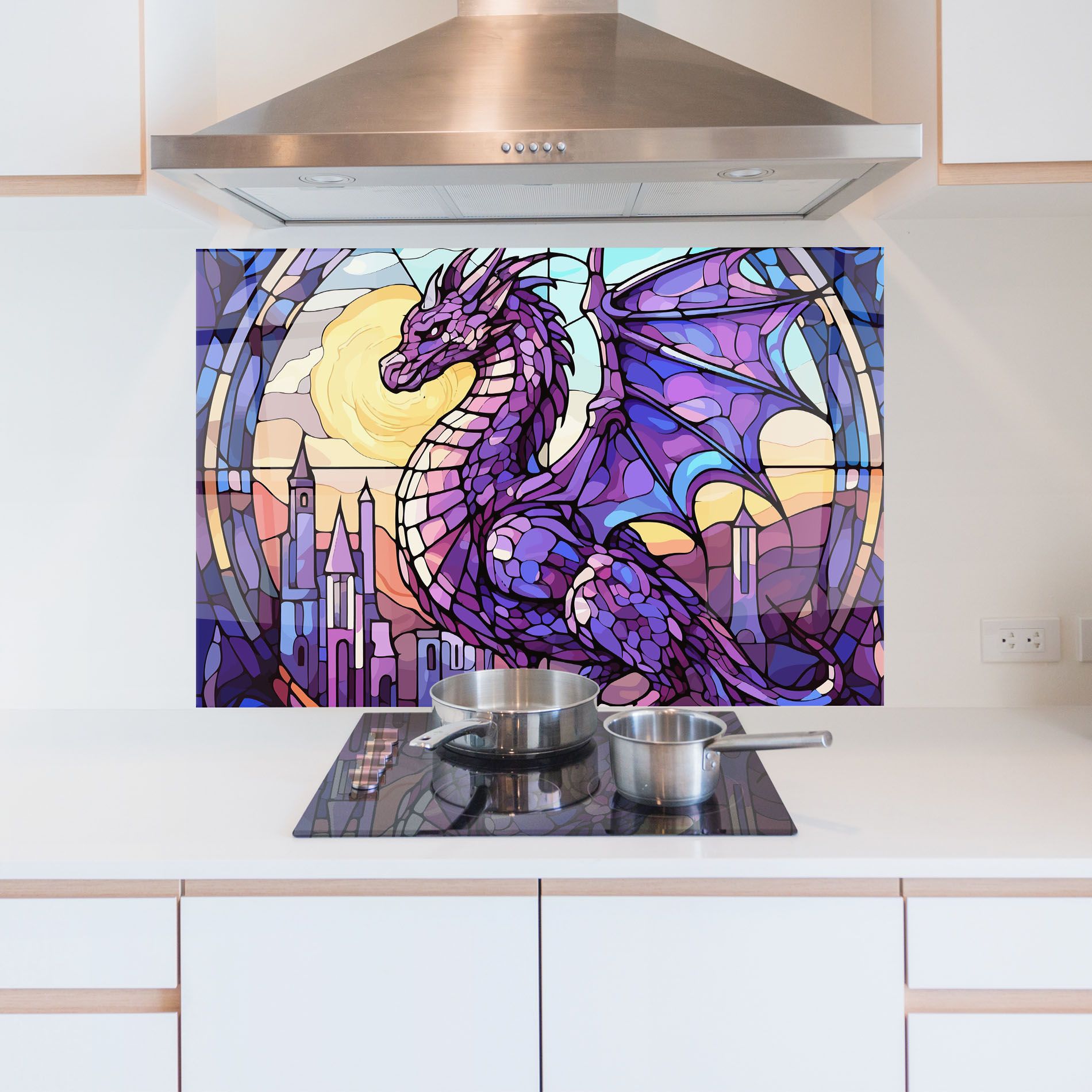 Purple Pretty Dragon mockup 5