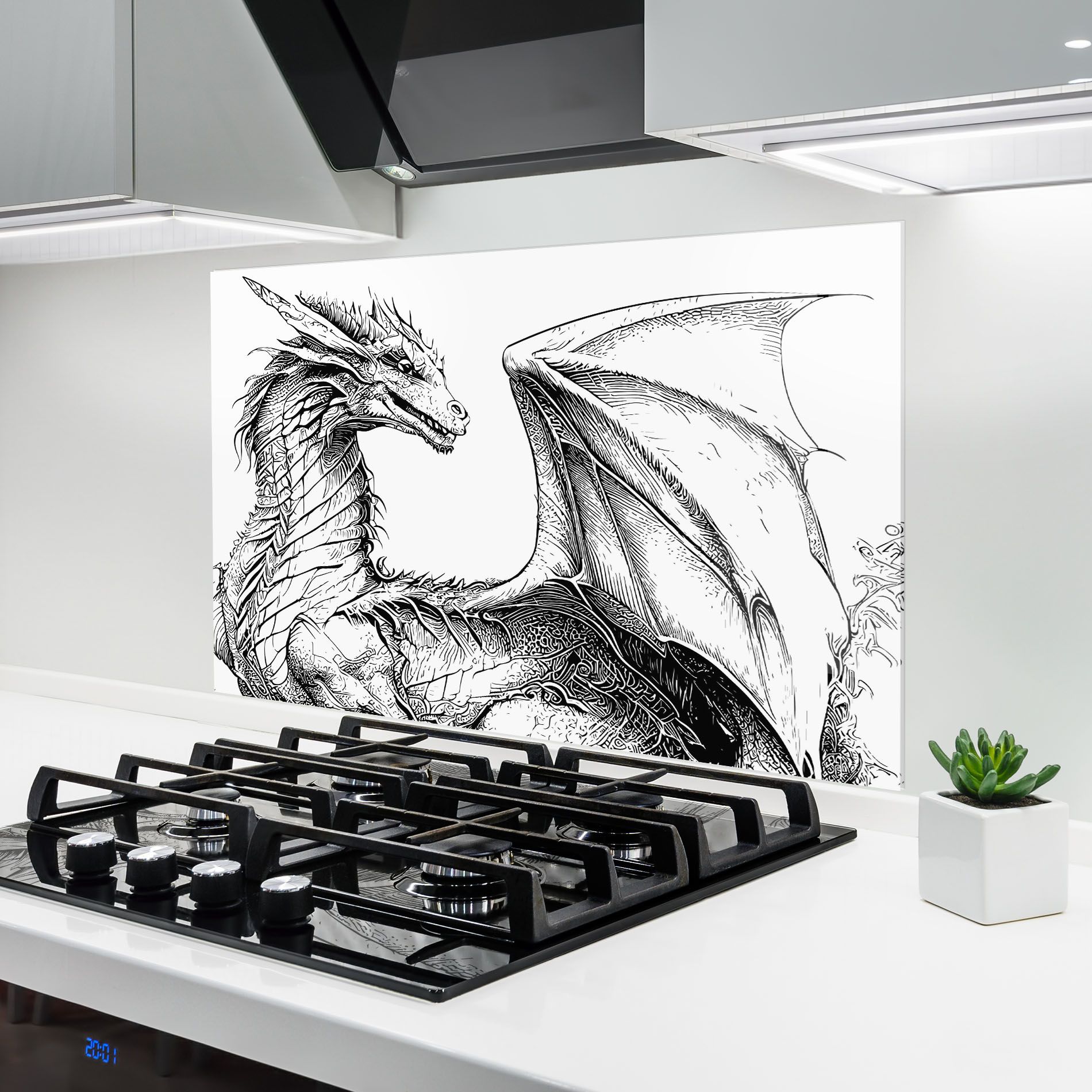 Dragon Sketch mockup 6