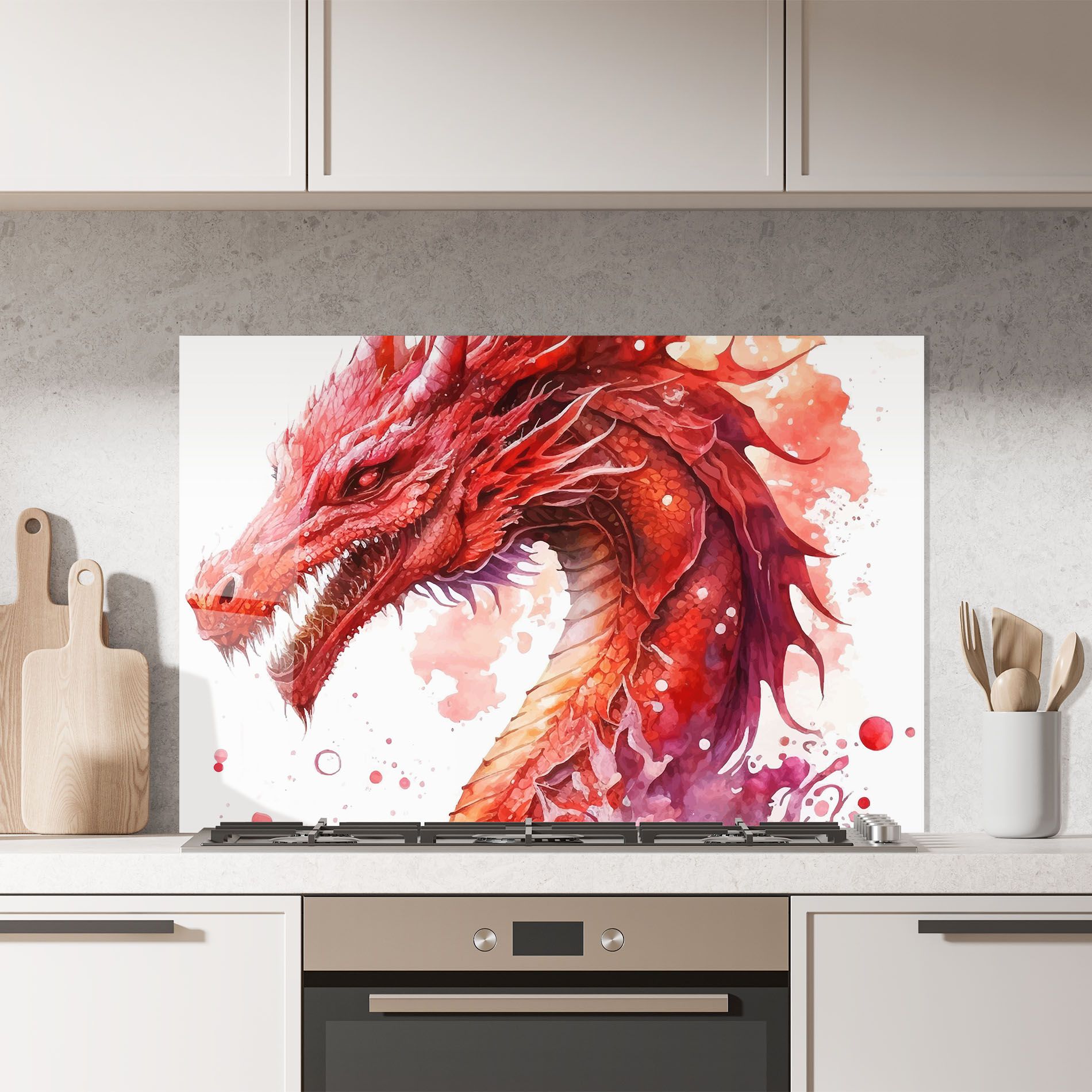 Red Dragon Art mockup 7