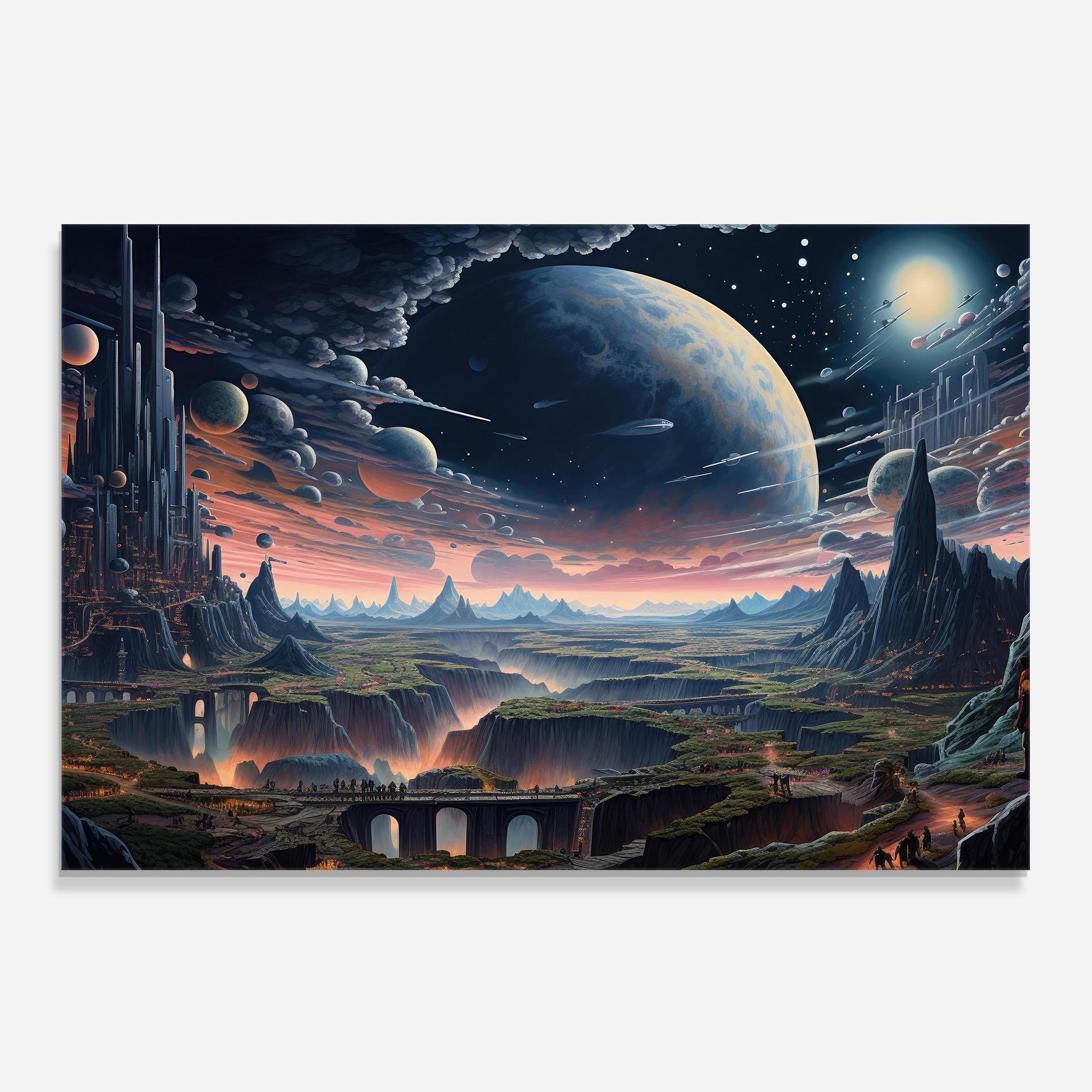 Panou Sticla Bucatarie Celestial Chronicler mockup 0