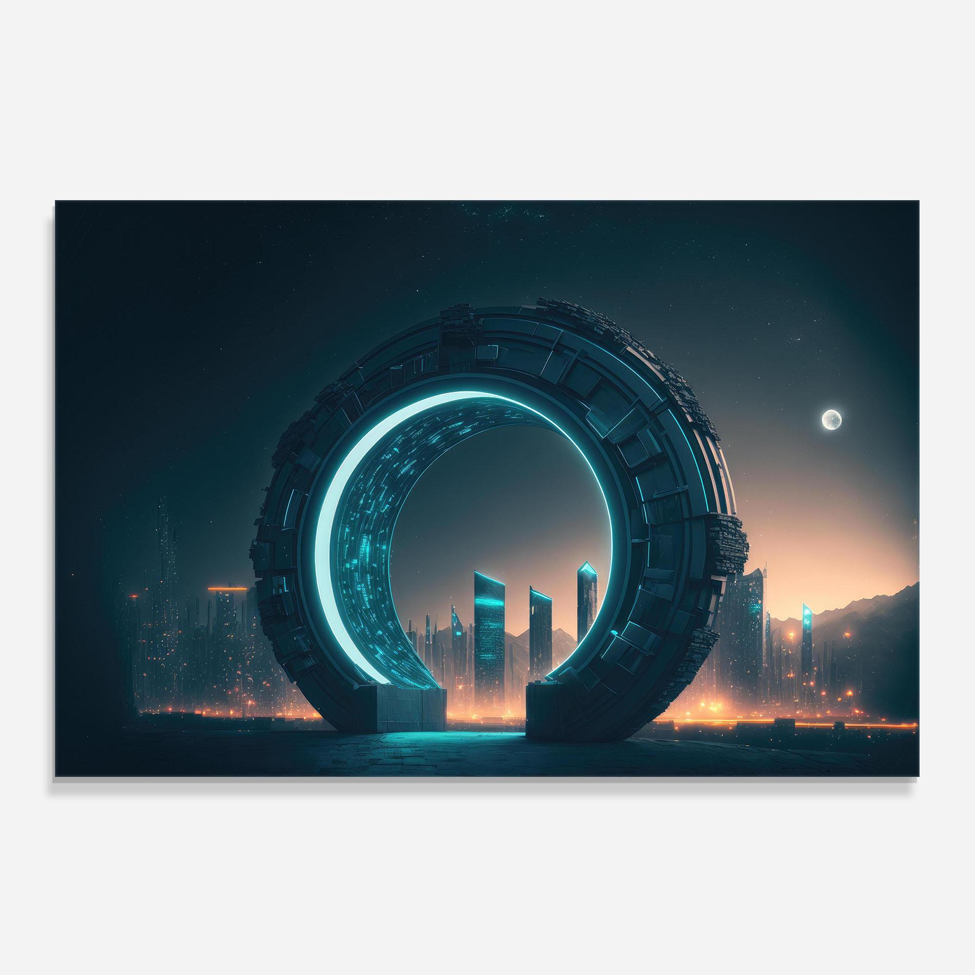 Panou Sticla Bucatarie Future Portal mockup 0