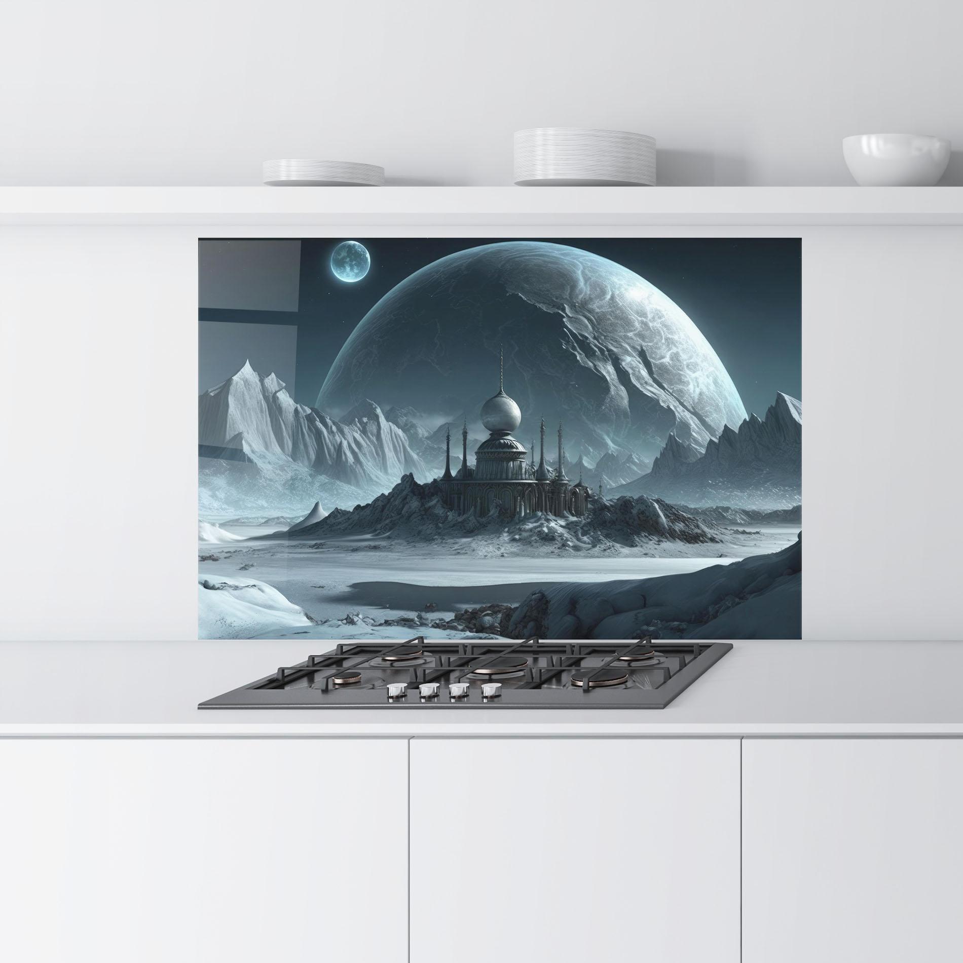 Panou Sticla Bucatarie Muslim Design mockup 9