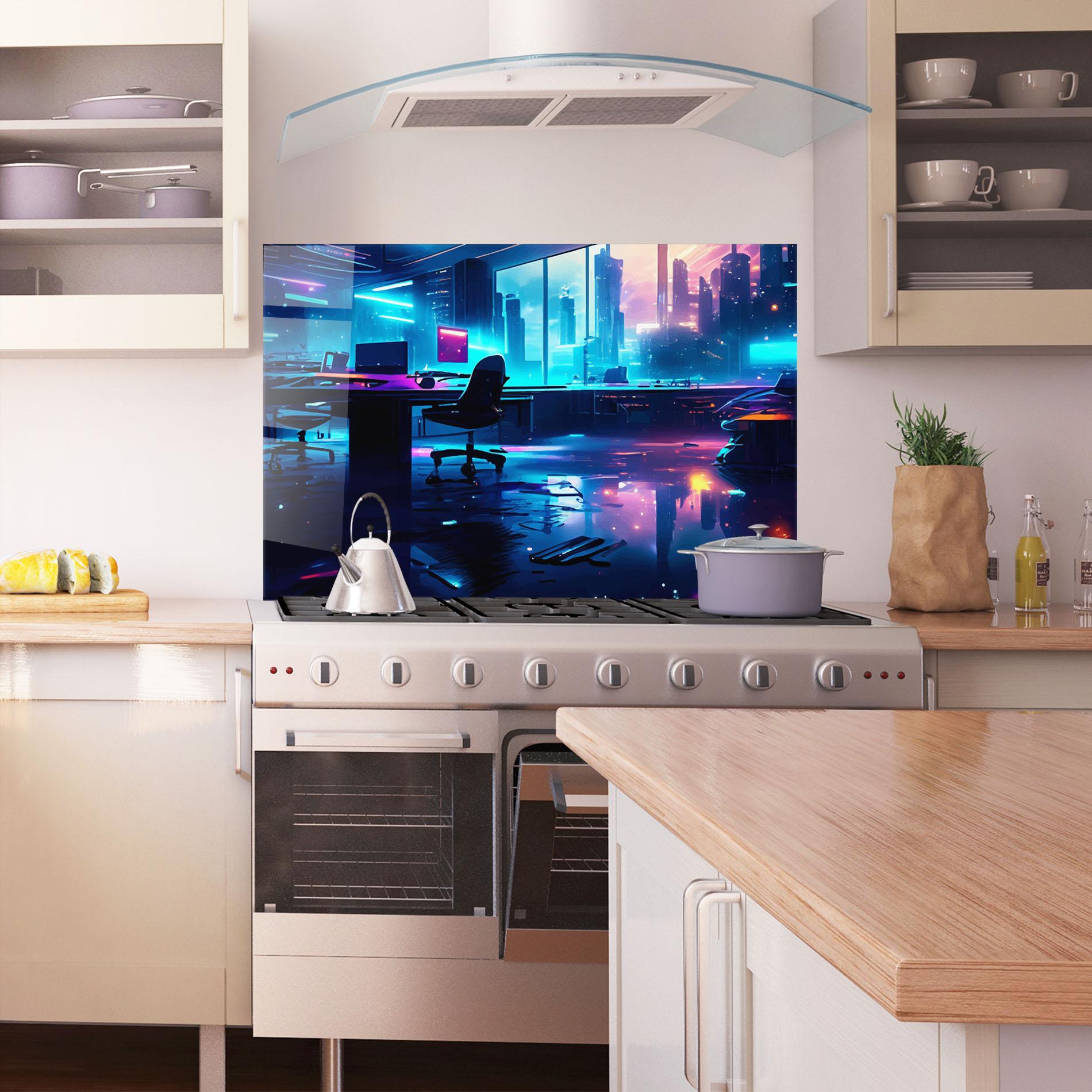 Panou Sticla Bucatarie Furure Day mockup 1