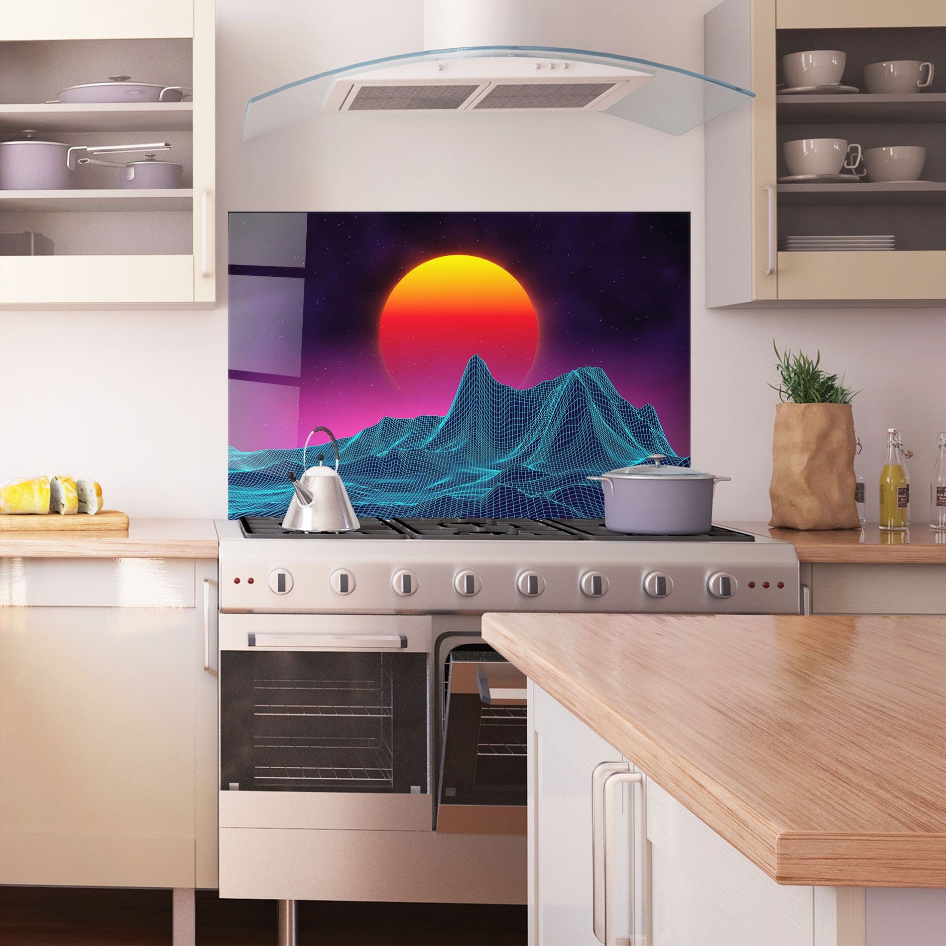 Yellow Orange Planet mockup 1