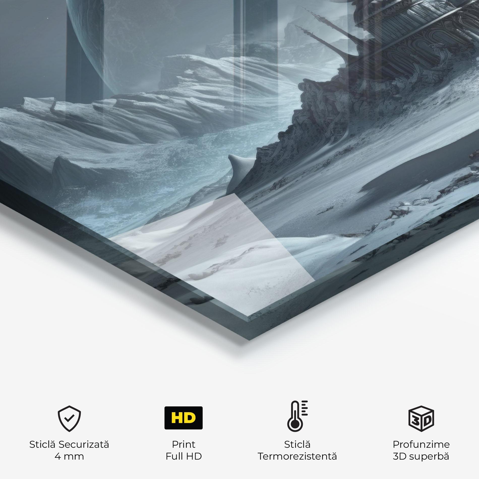 Panou Sticla Bucatarie Muslim Design mockup 2