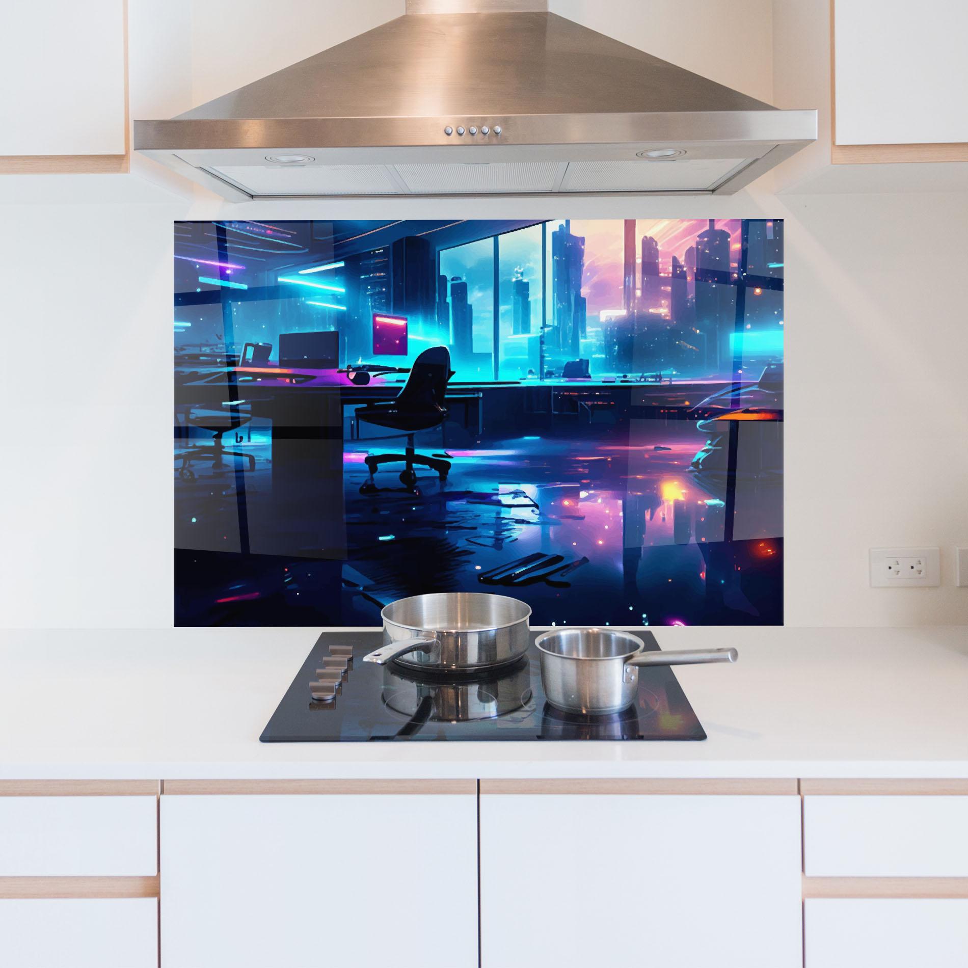 Panou Sticla Bucatarie Furure Day mockup 5