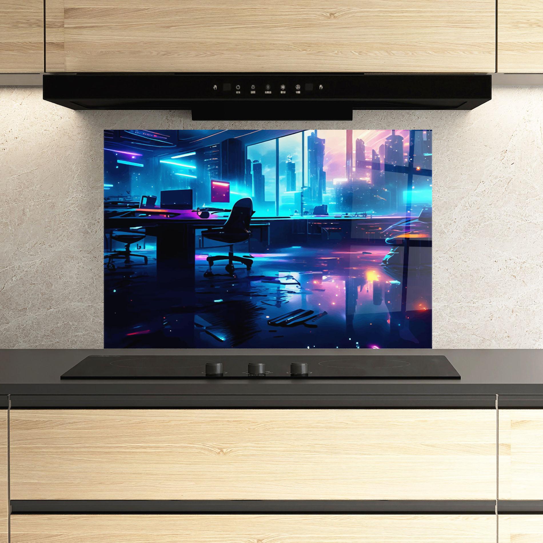 Panou Sticla Bucatarie Furure Day mockup 3