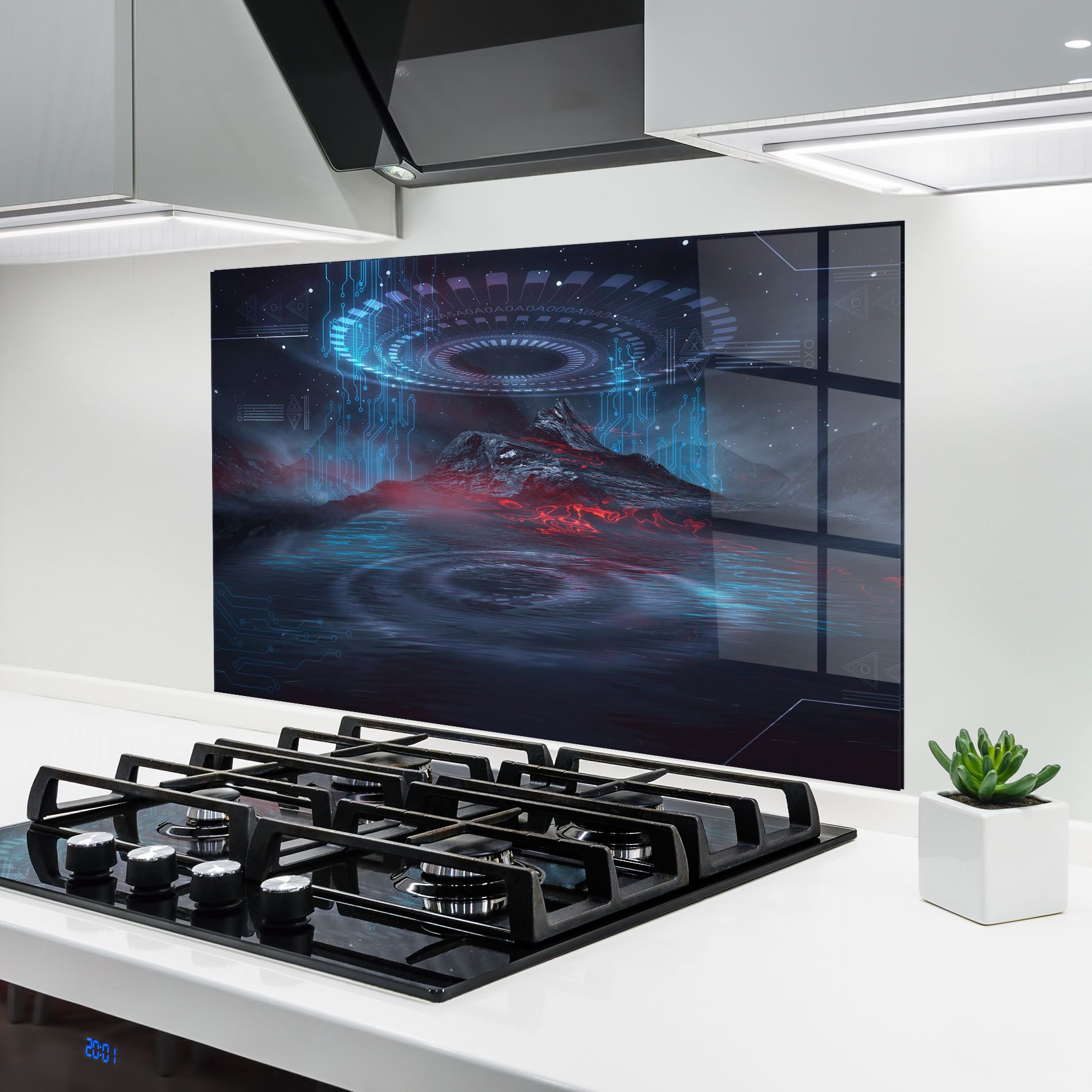 Neon Space Galaxy mockup 6